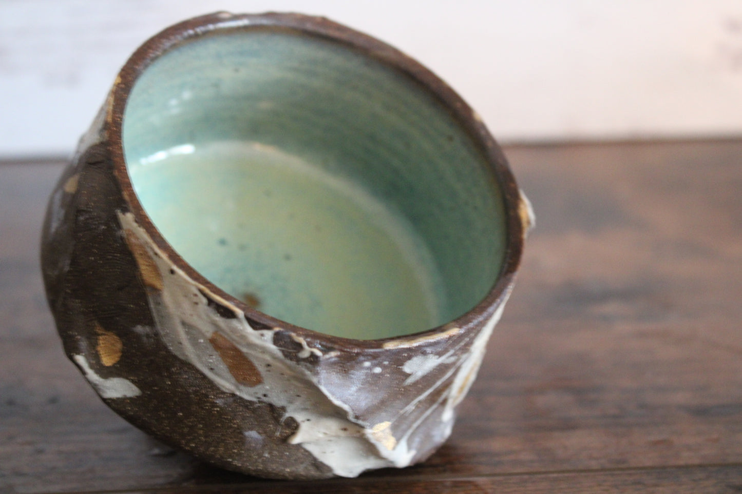 Golden Age Matcha Bowl- Sea Foam #1