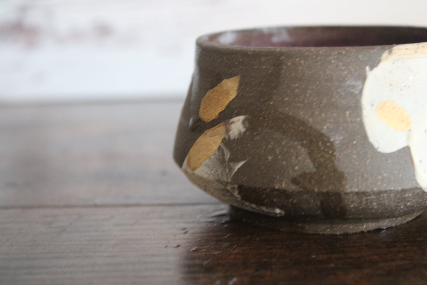 Golden Age Matcha Bowl- Rose #2
