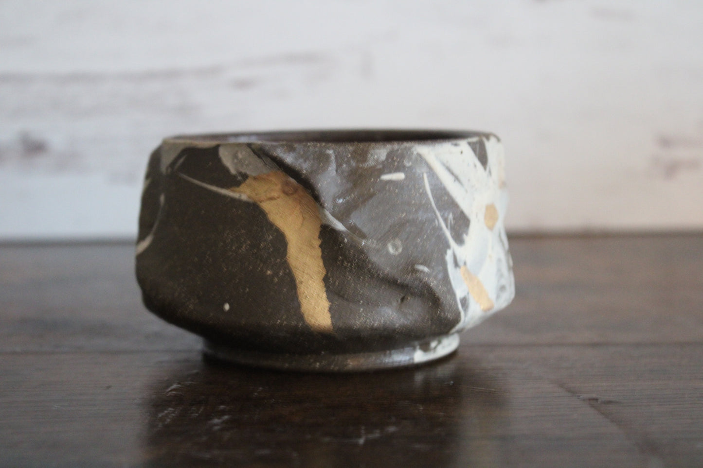 Golden Age Matcha Bowl- Rose #1