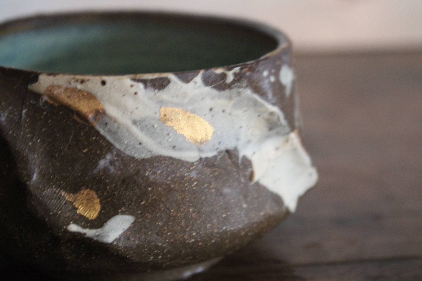 Golden Age Matcha Bowl- Sea Foam #1