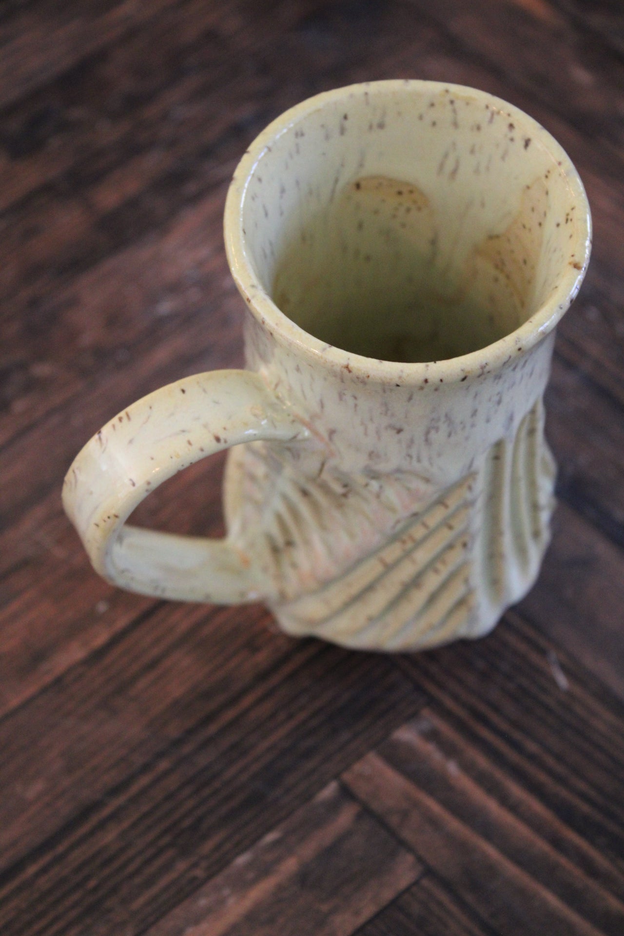 Canary Criss Cross Mug