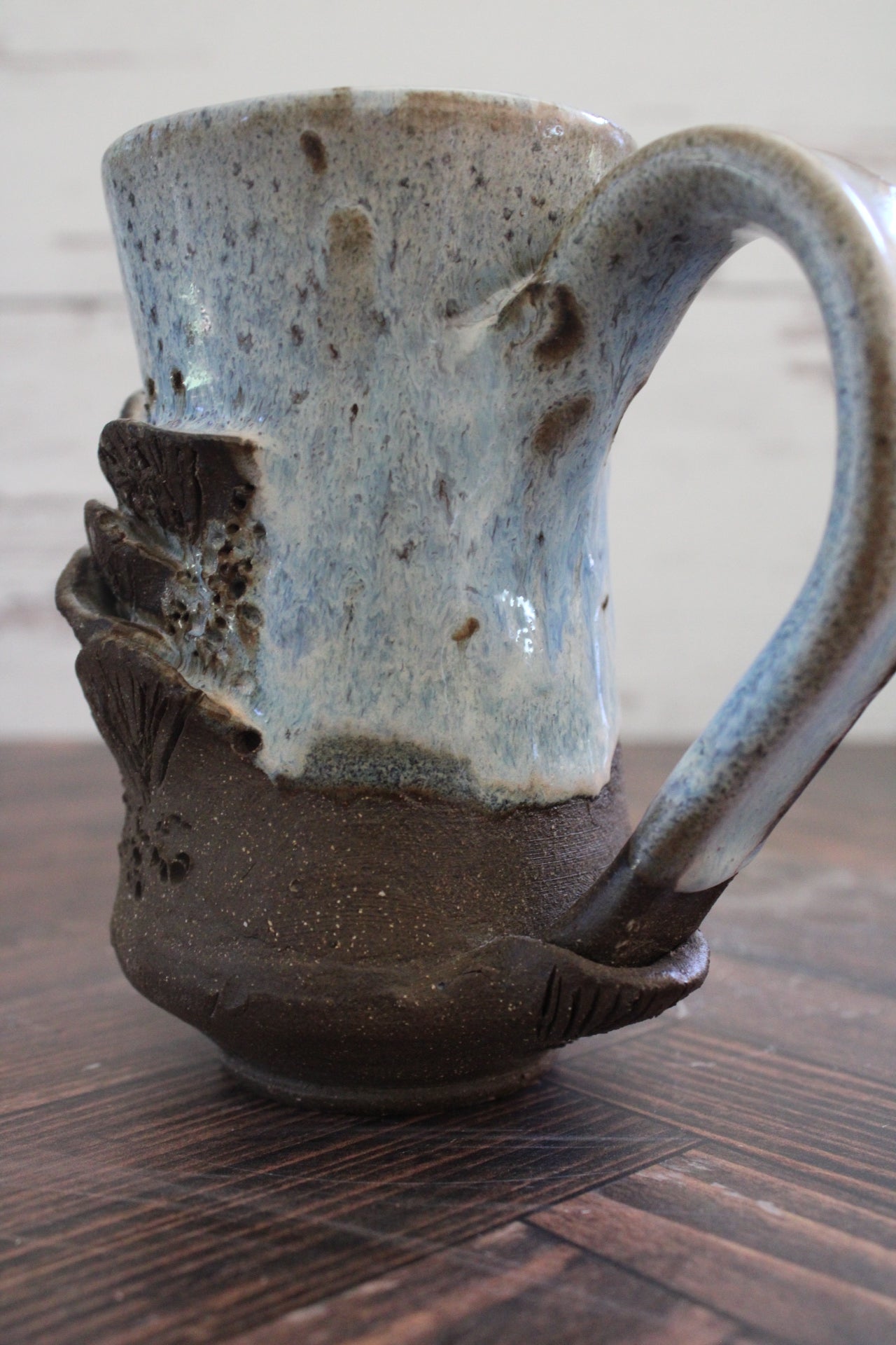 Snow Fungi Sculpture Mug