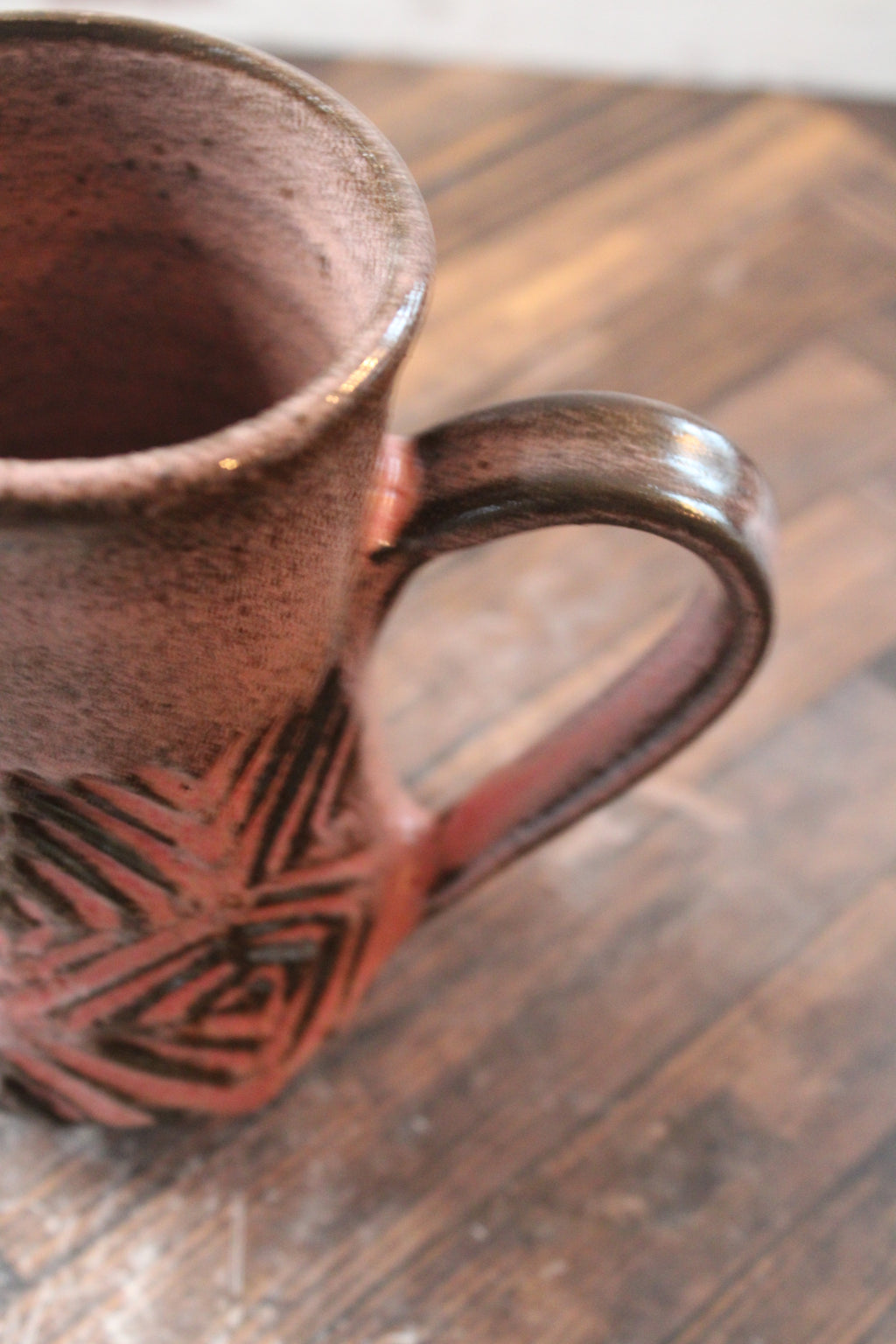 Pink Cross Cross Mug