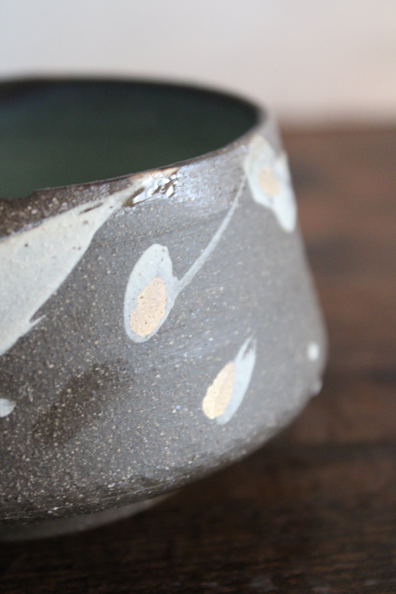 Golden Age Matcha Bowl- Sea Foam #2
