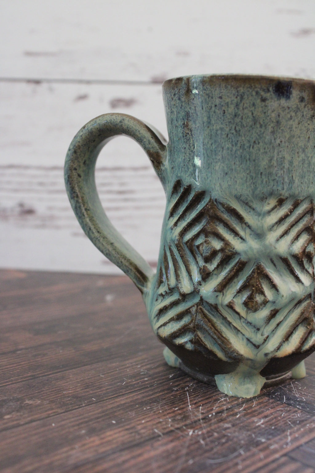 Sand and Sea CrissCross Mug