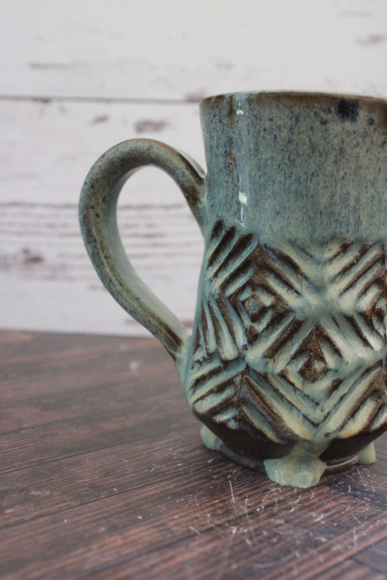 Sand and Sea CrissCross Mug