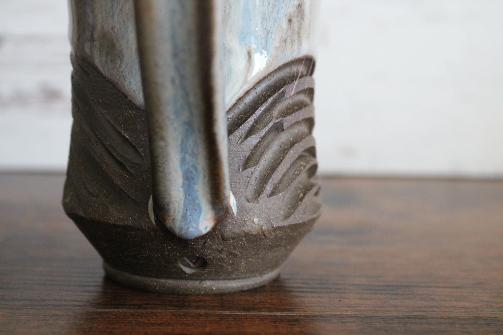 Dark Skies Carved Mug