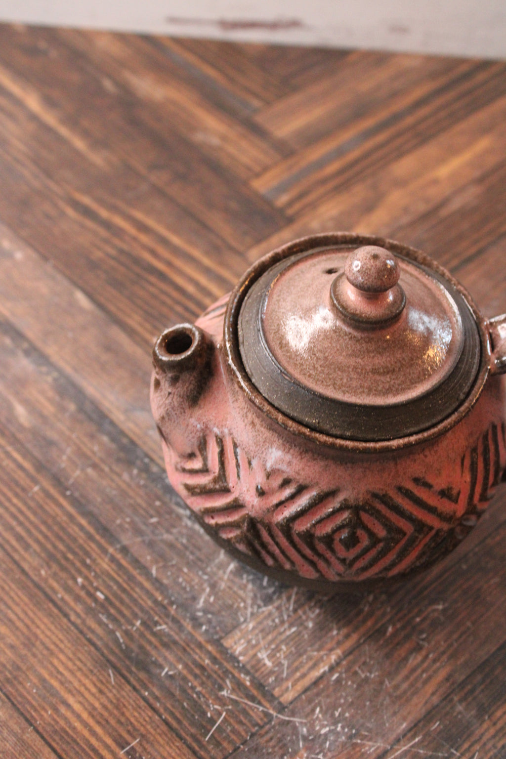 Personal Punk Pink Cross Cross Tea Pot