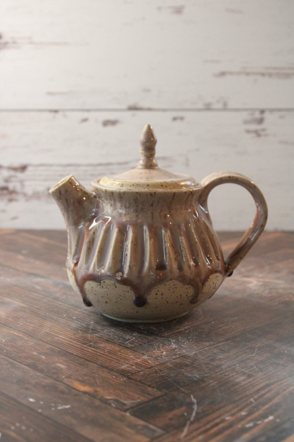 Personal Antique Pearl Tea Pot