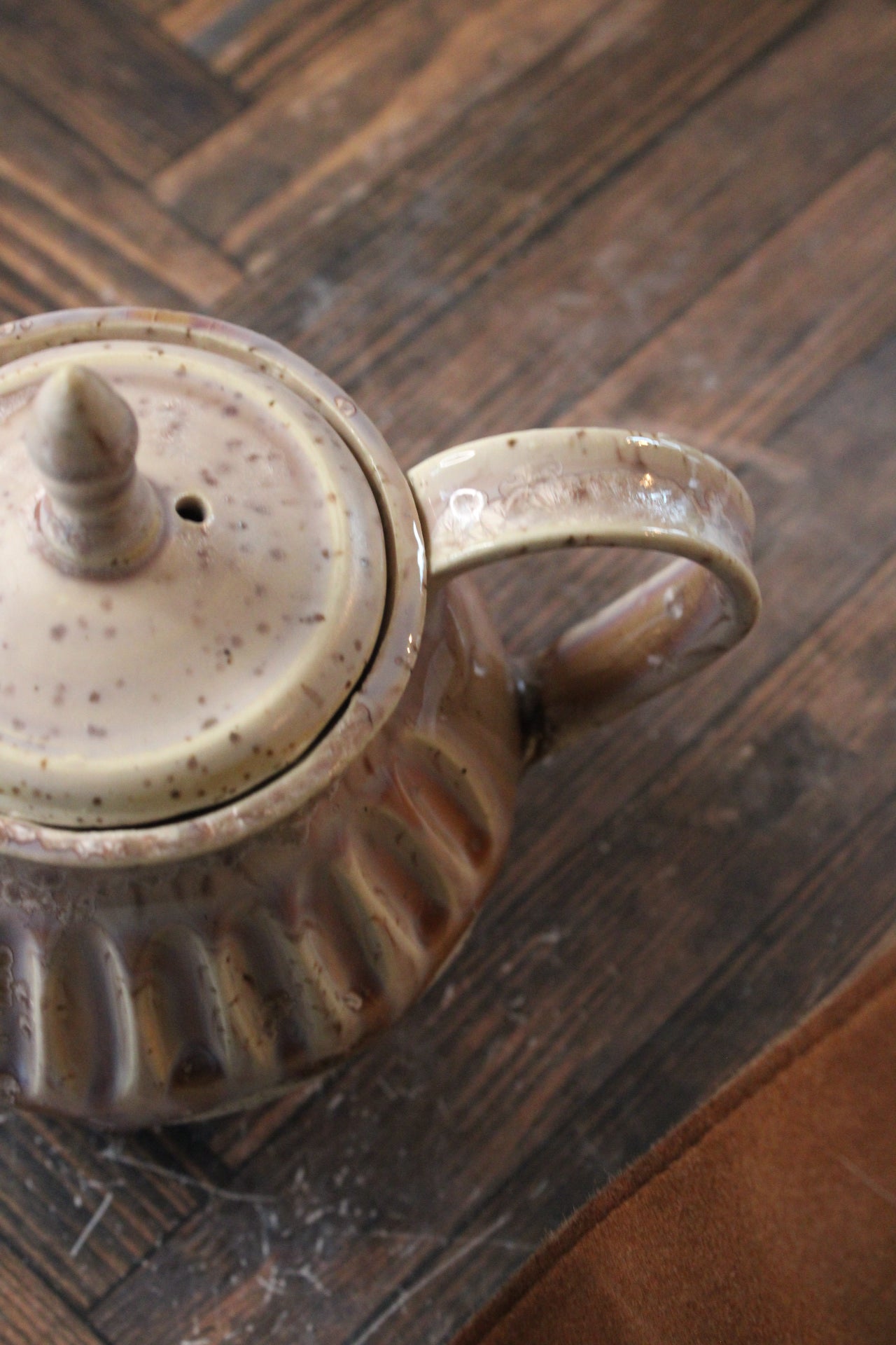 Personal Antique Pearl Tea Pot