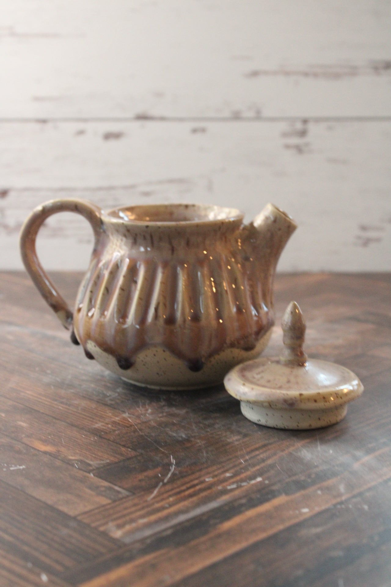 Personal Antique Pearl Tea Pot