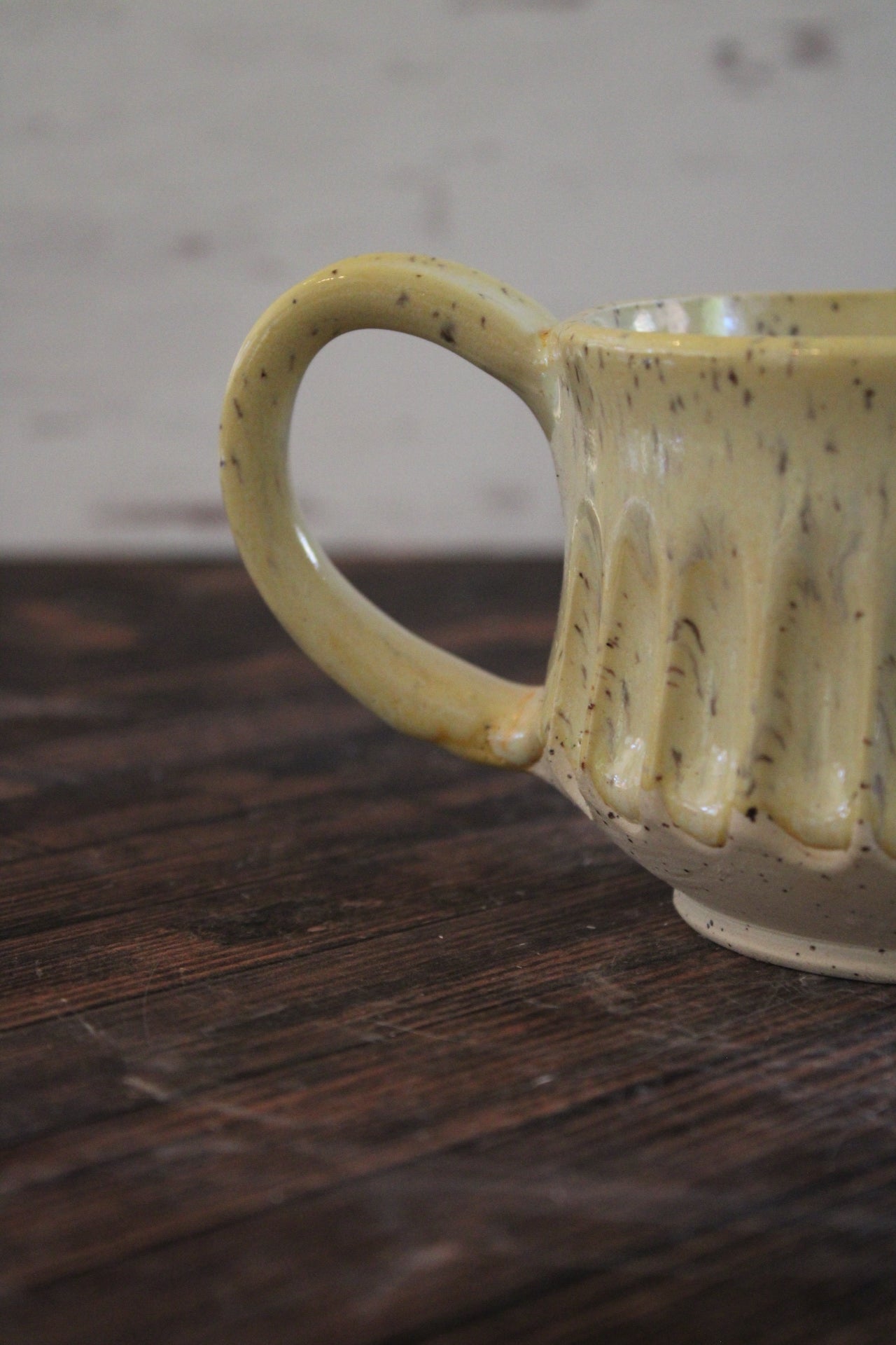 Shortie Mug- Canary Yellow