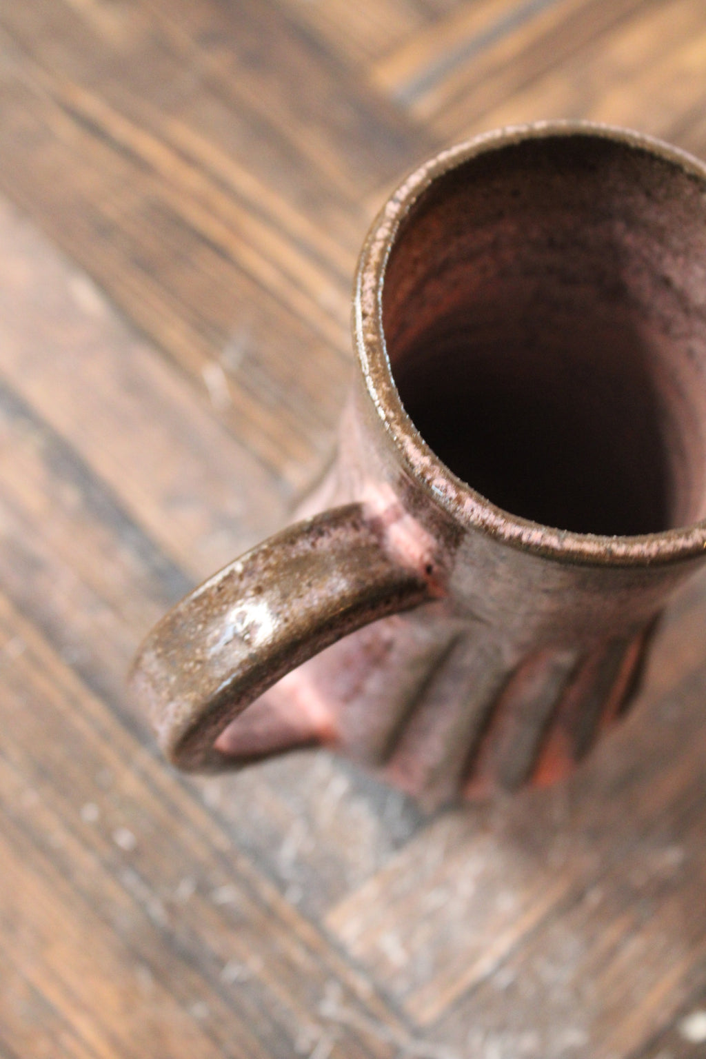 Pink Thick Lines Mug