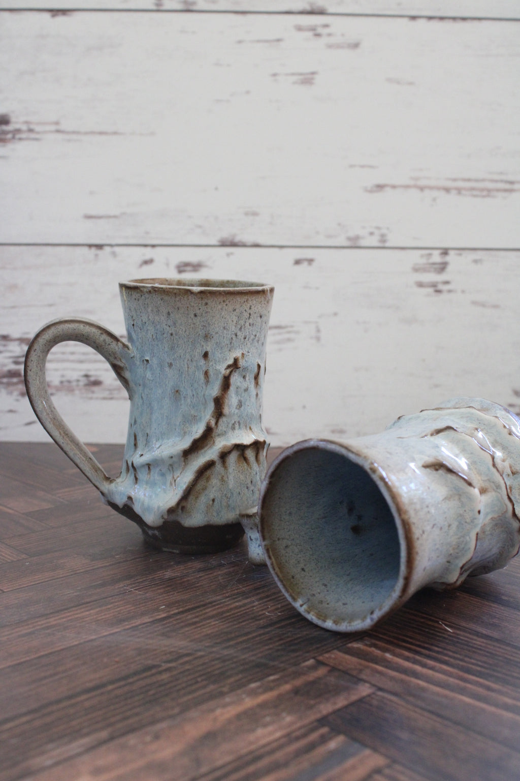 Snow Wave Sculpture Mug