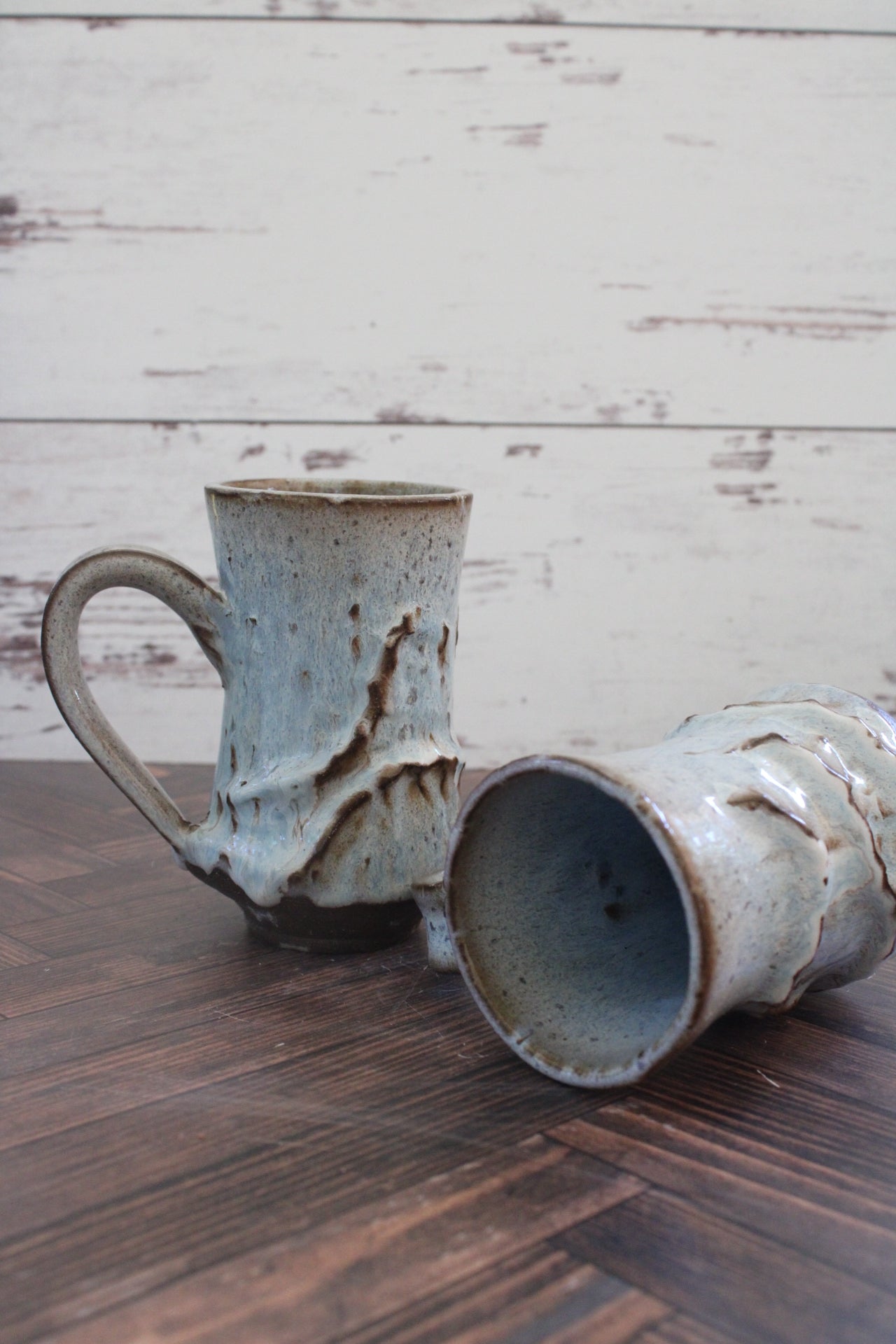Snow Wave Sculpture Mug