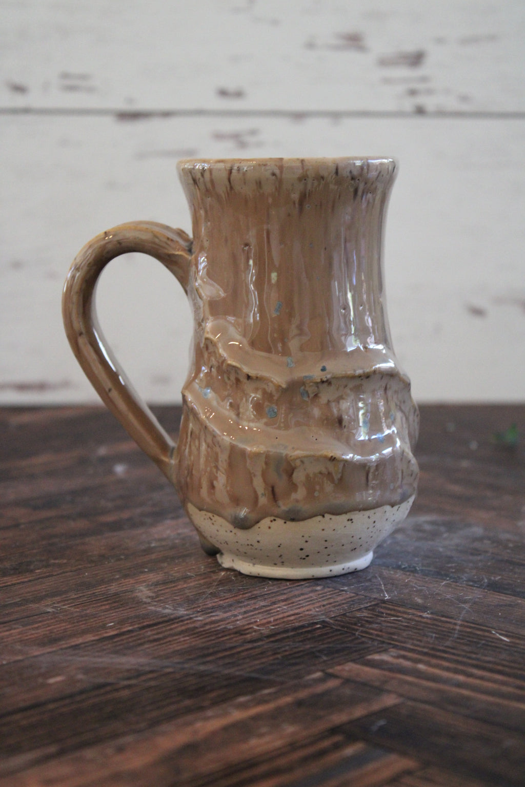 Rainbow Wave Sculpture Mug