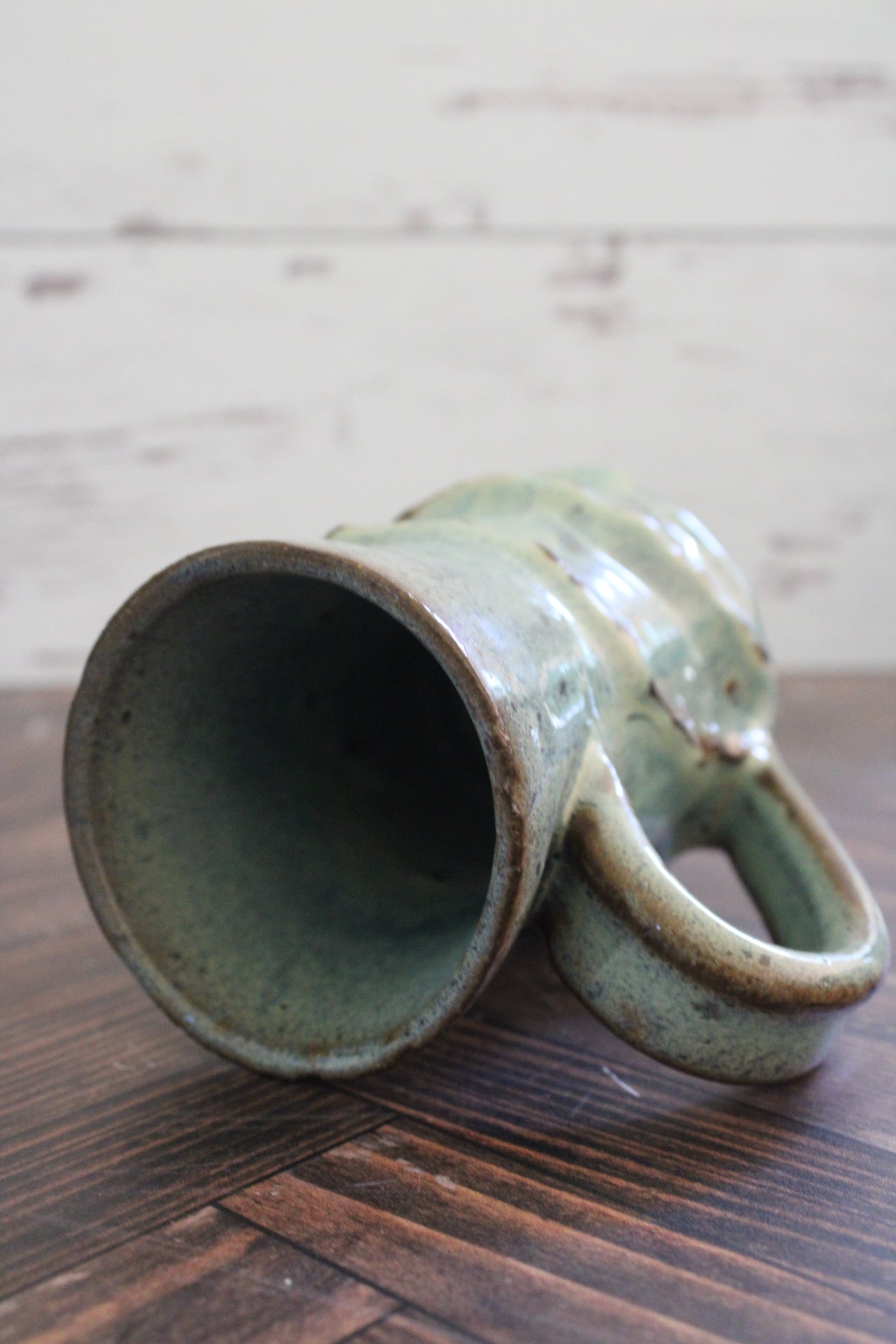 Sea Foam Wave Sculpture Mug
