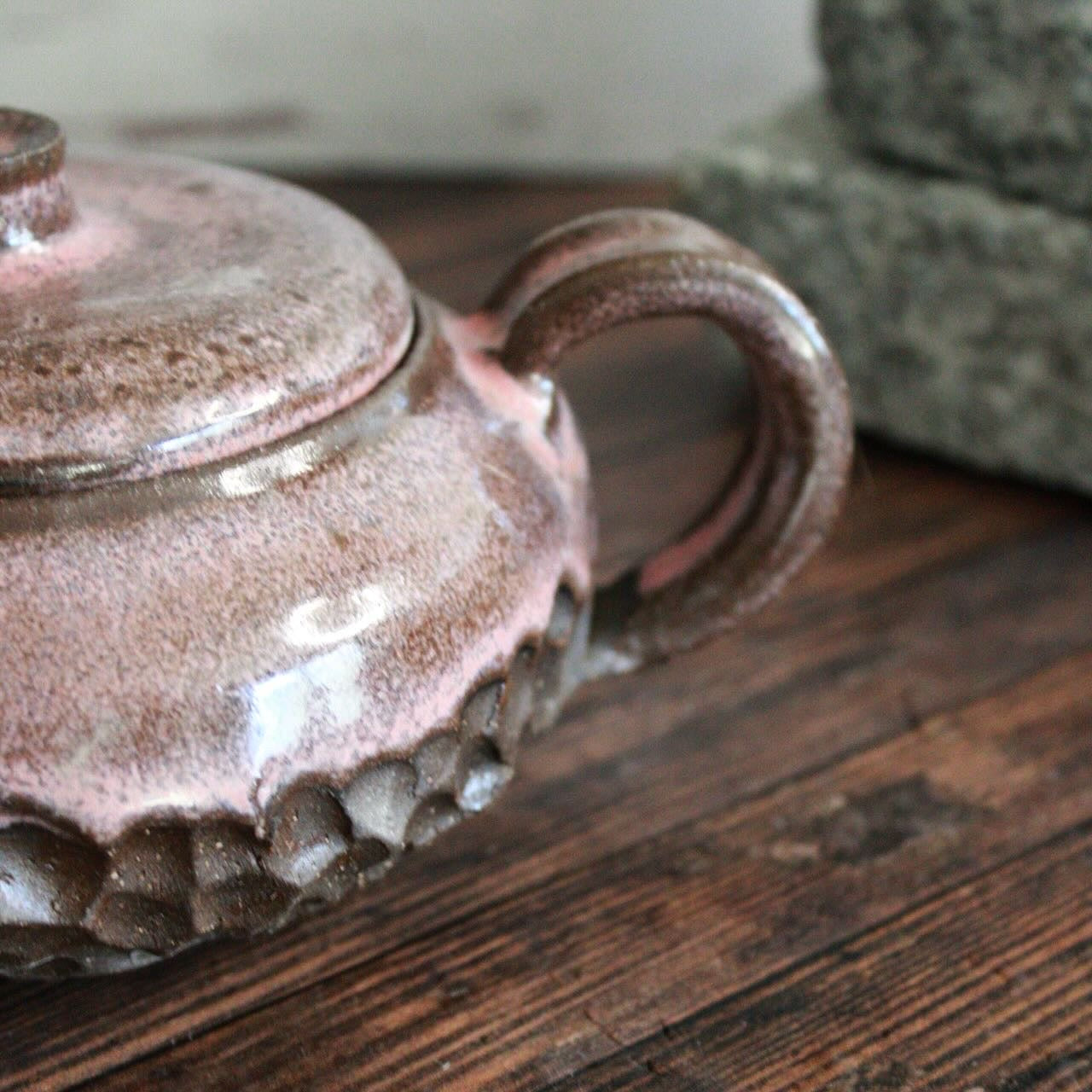 Pink Rocks Tea Pot