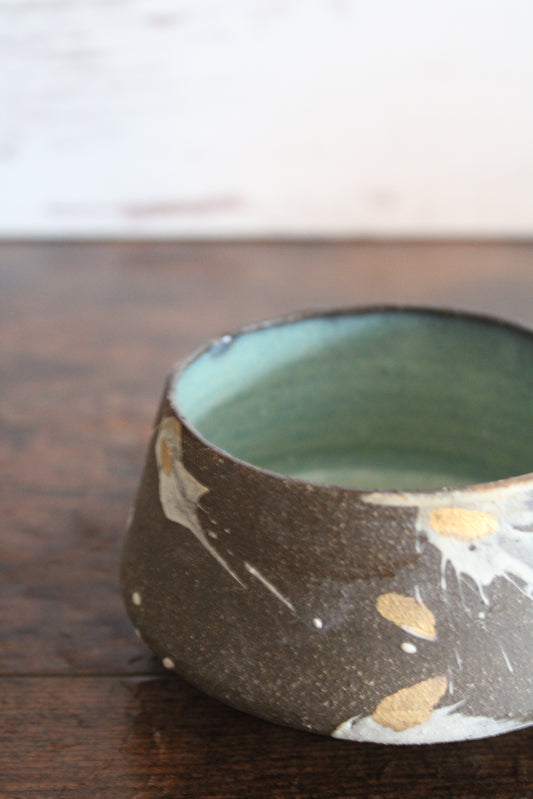 Golden Age Matcha Bowl- Sea Foam #2