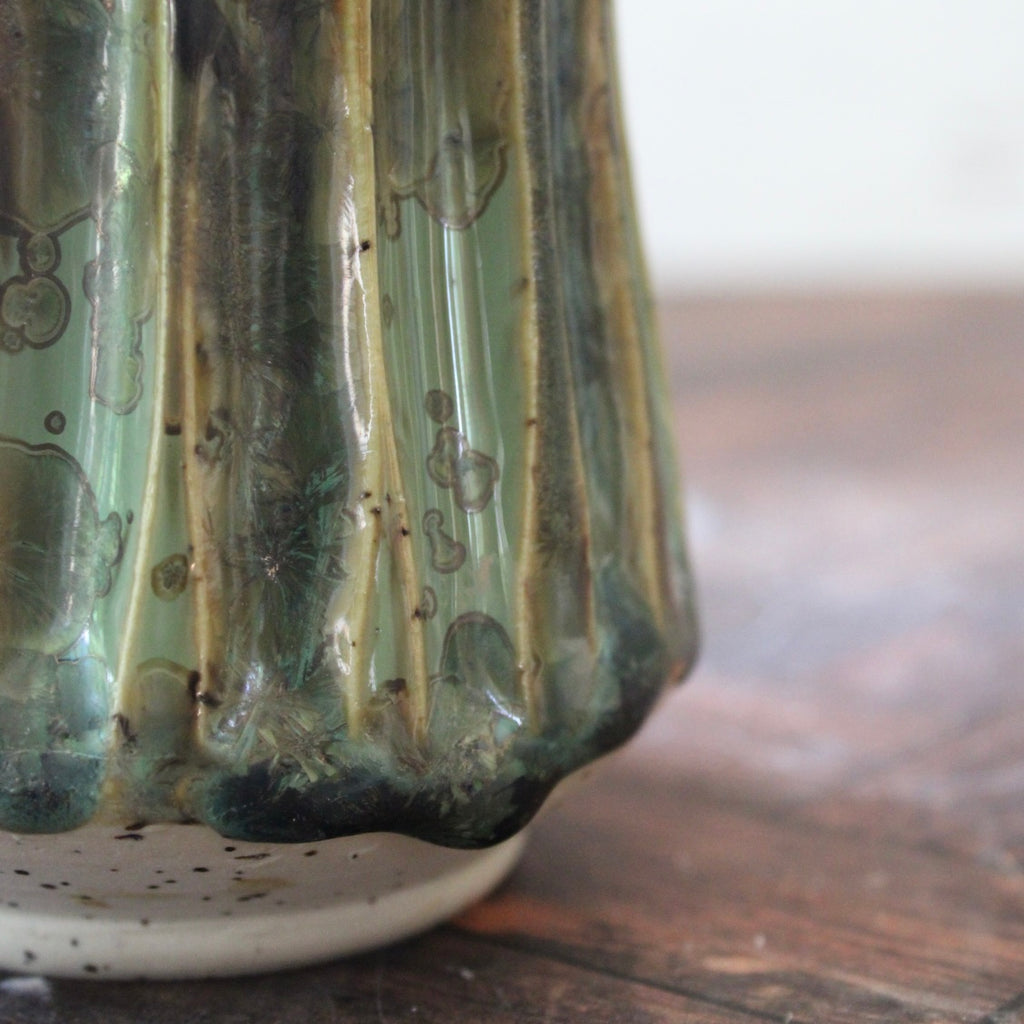 Forest Thick Lines Carved Mug