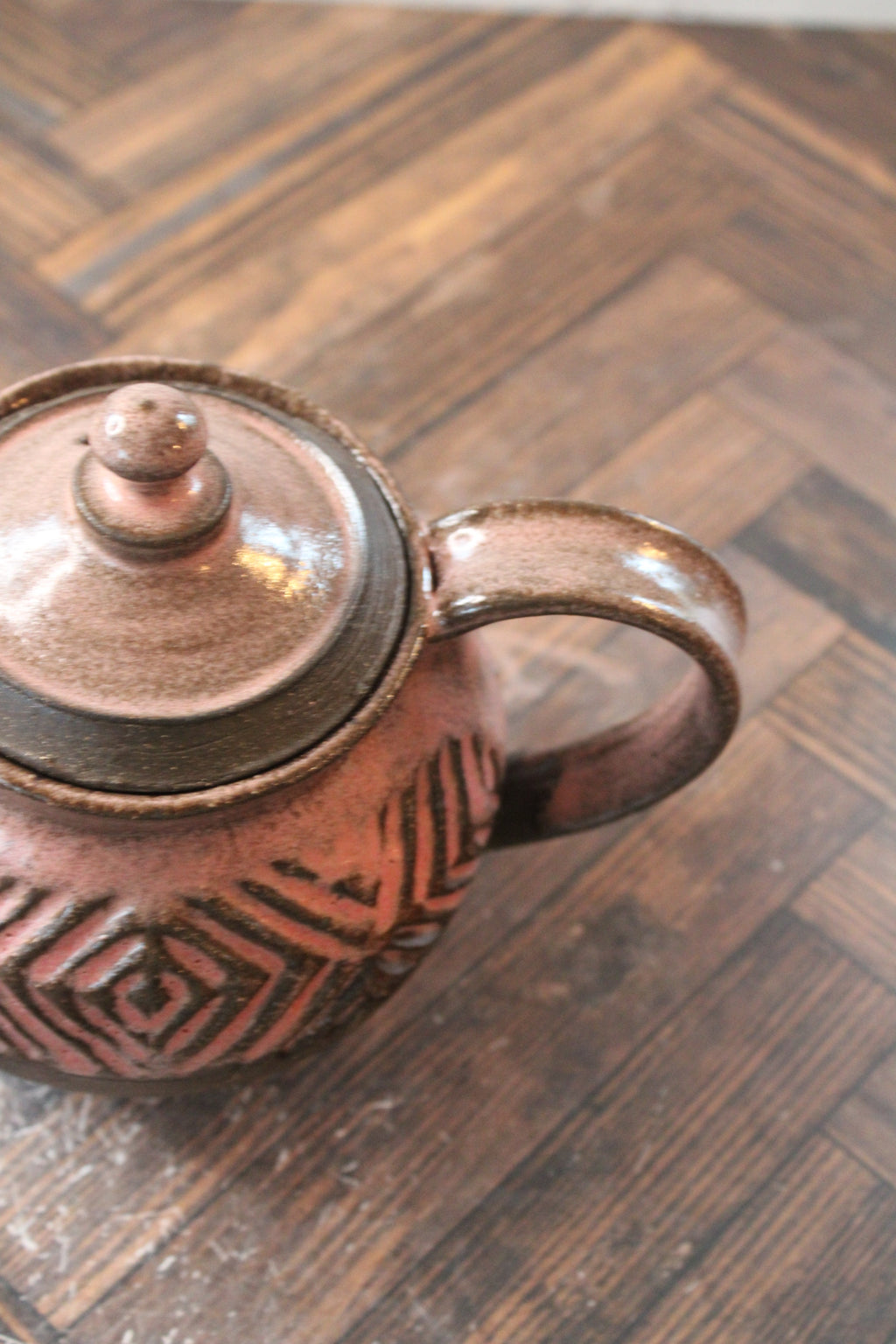 Personal Punk Pink Cross Cross Tea Pot