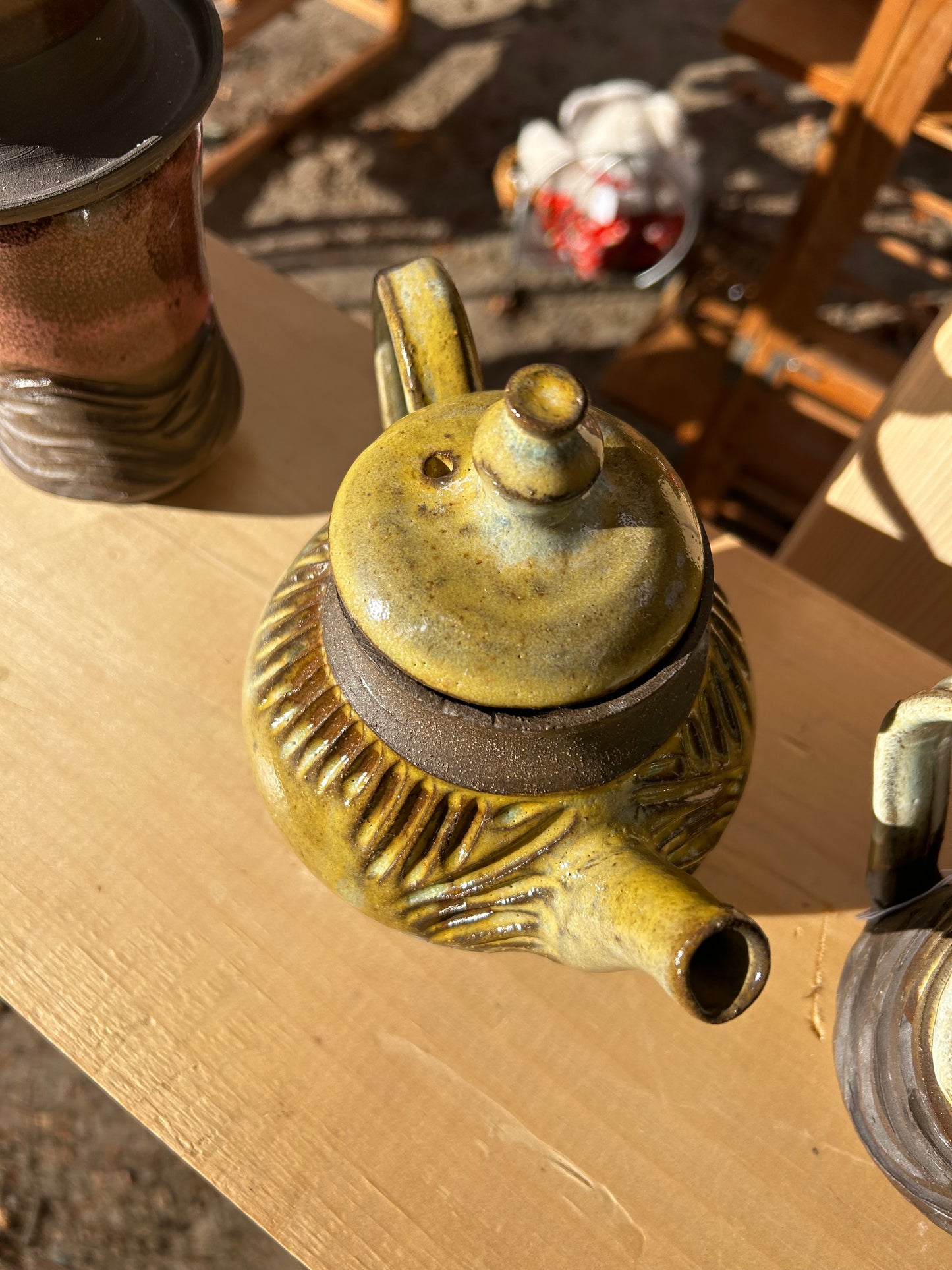 Canary Personal Tea Pot