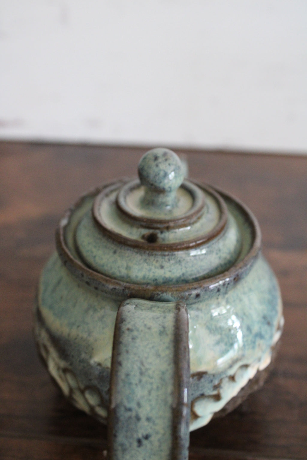 Mini Personal Sea Foam On The Rocks Tea Pot