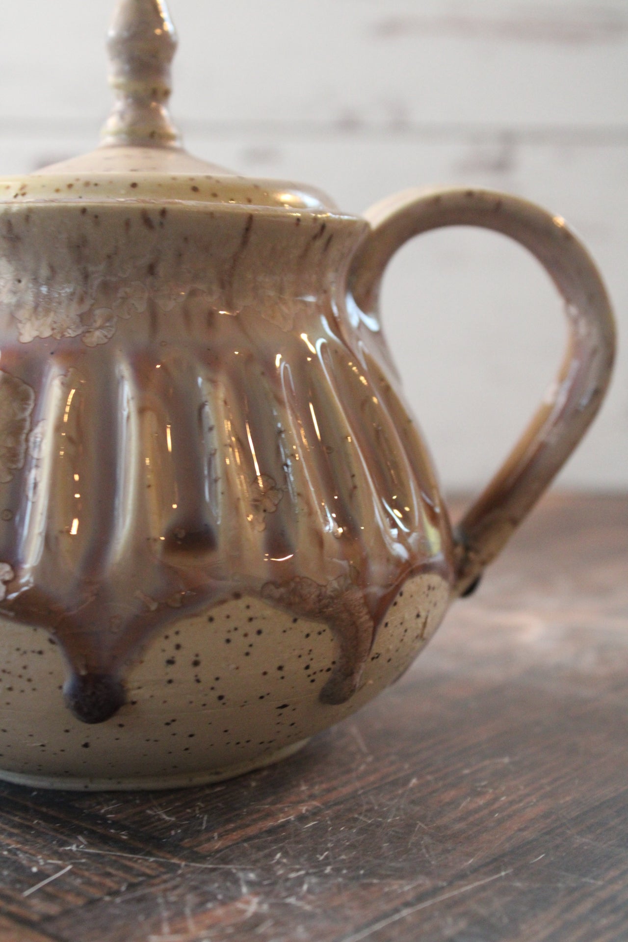 Personal Antique Pearl Tea Pot