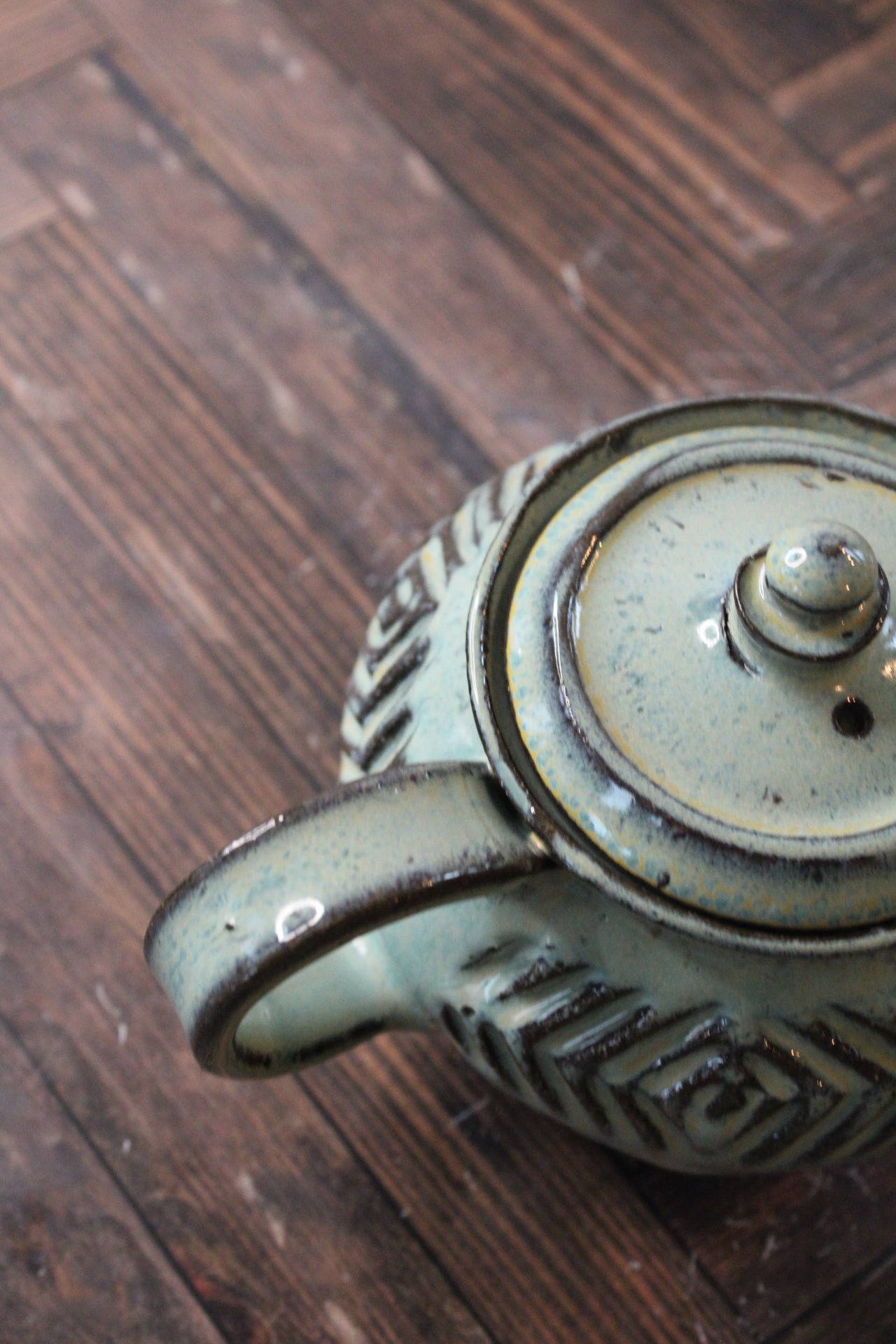 Personal Sea Foam Tea Pot