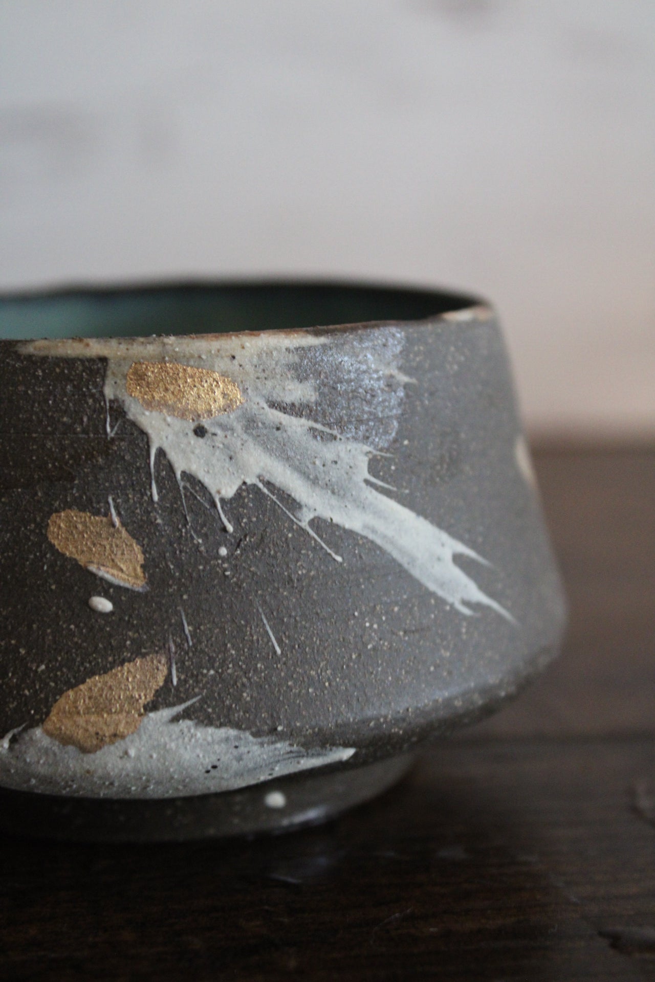 Golden Age Matcha Bowl- Sea Foam #2