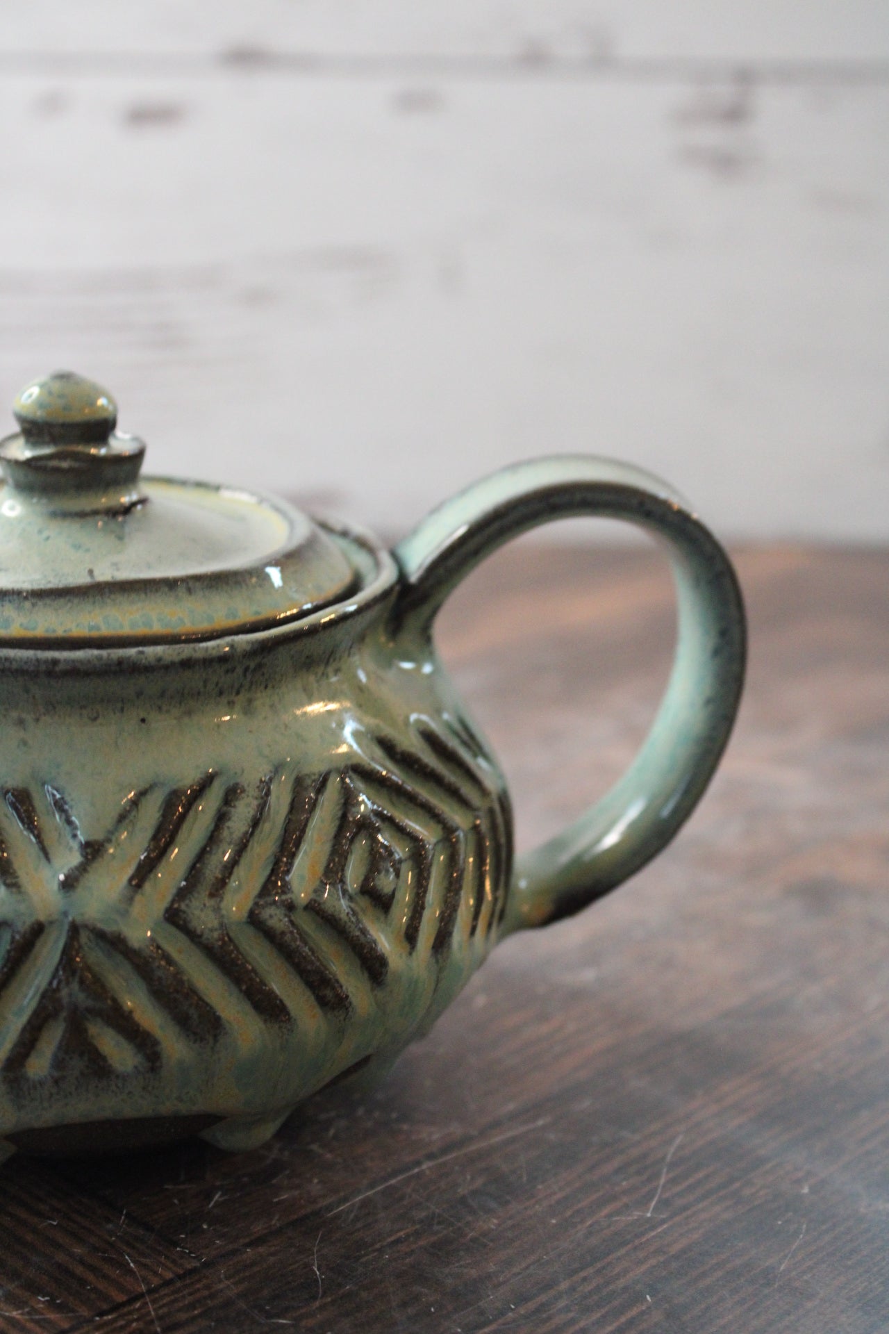 Personal Sea Foam Tea Pot