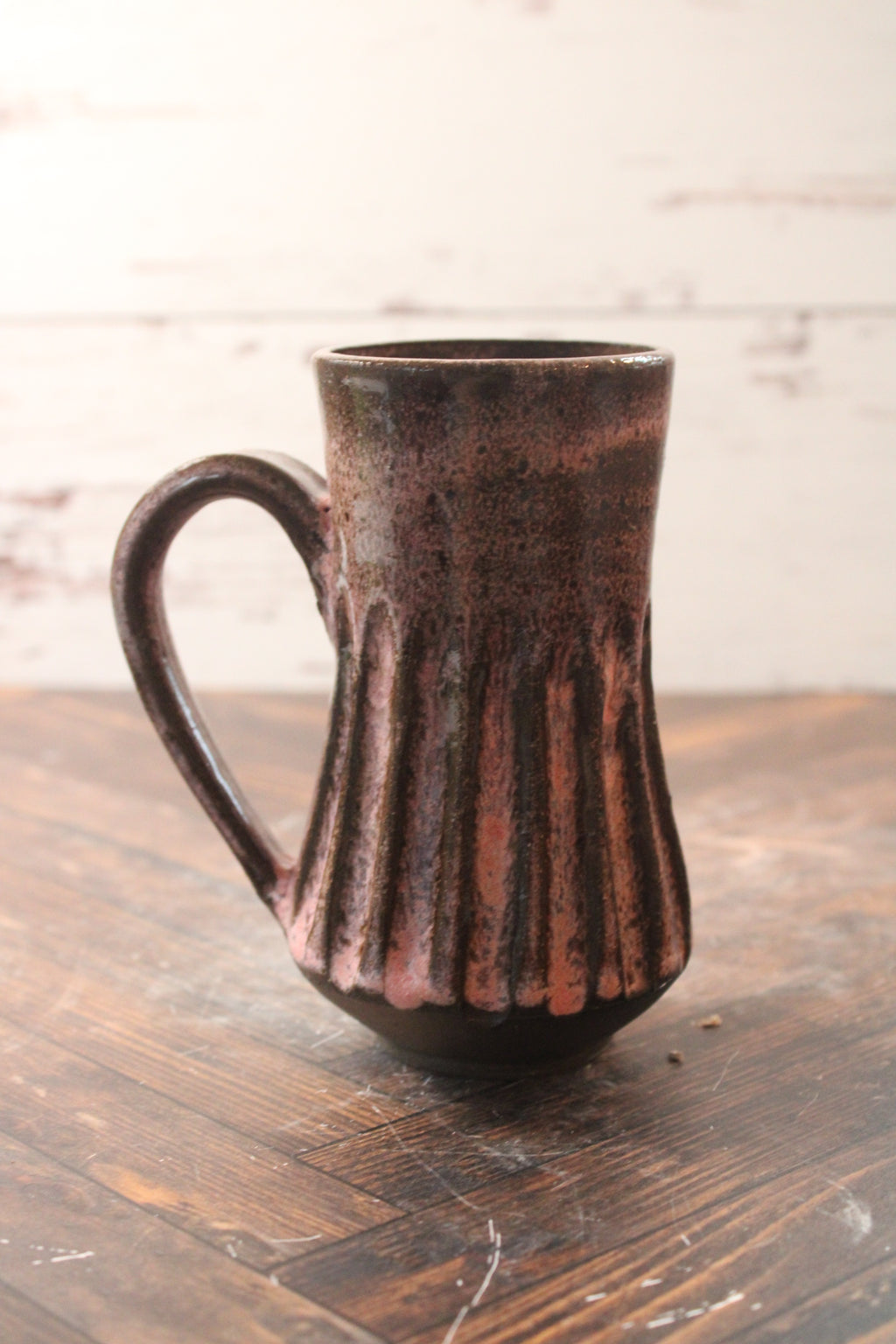 Pink Thick Lines Mug