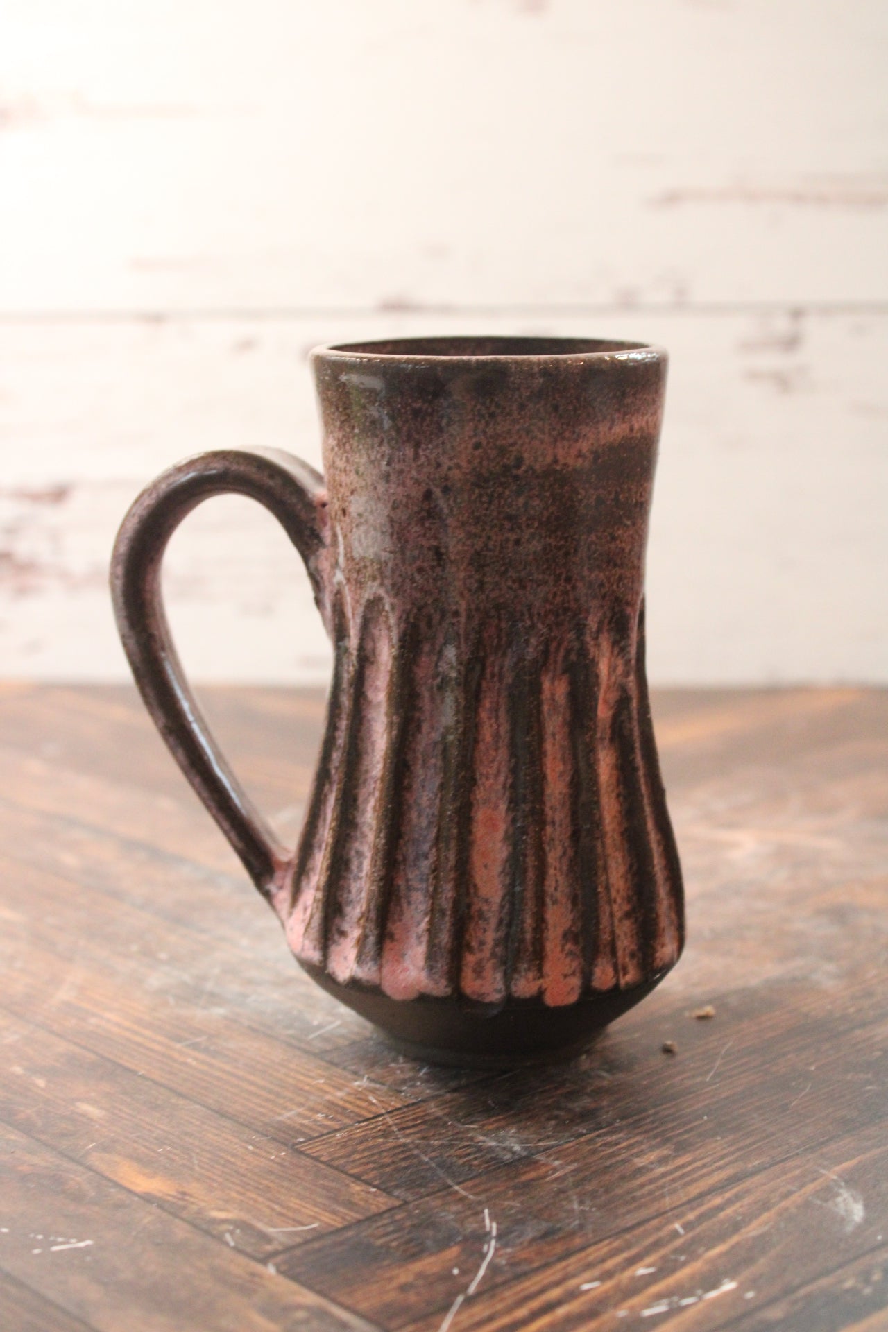 Pink Thick Lines Mug