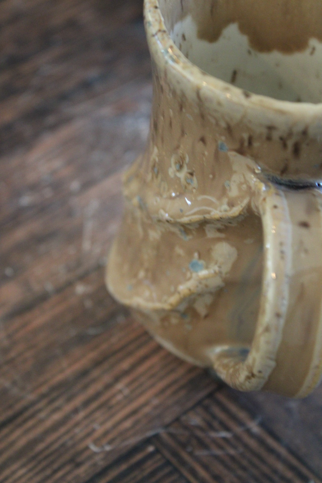 Rainbow Wave Sculpture Mug