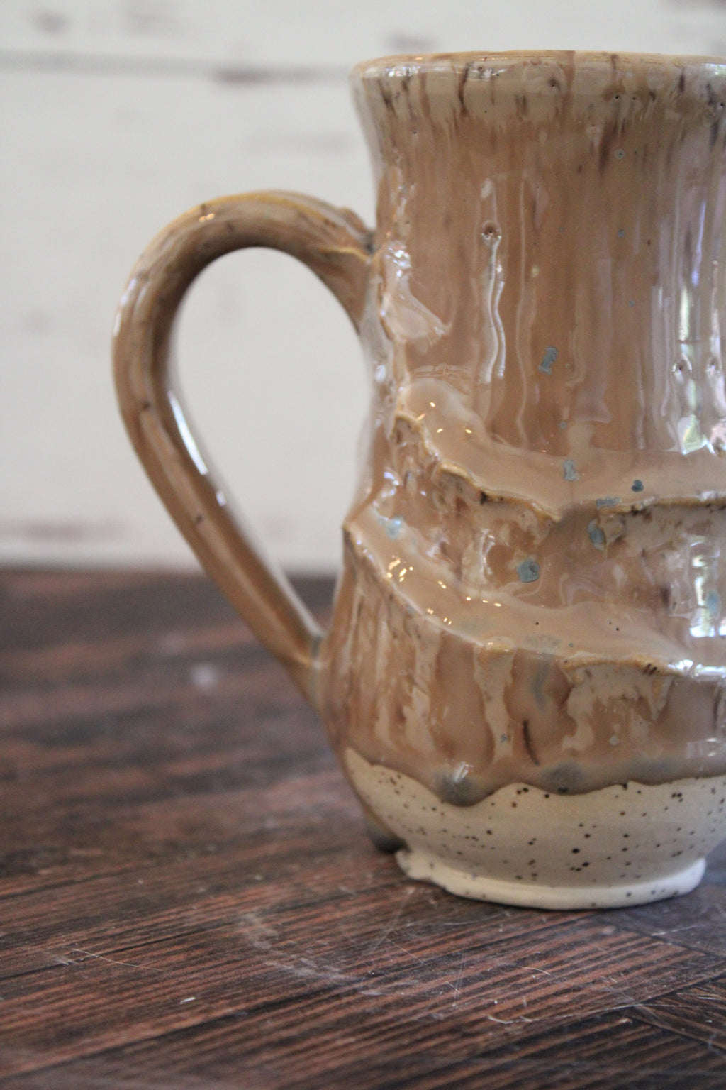 Rainbow Wave Sculpture Mug