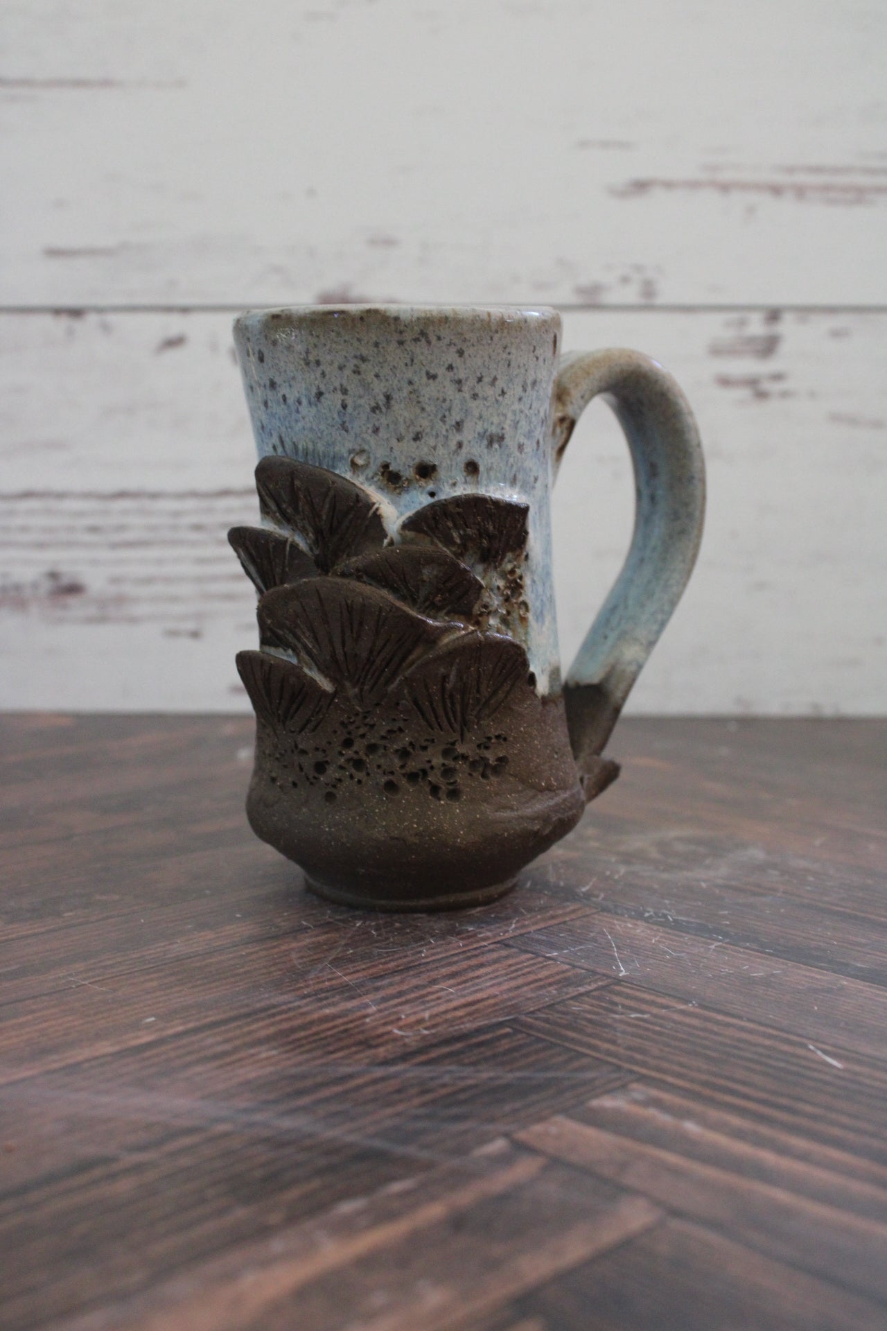 Snow Fungi Sculpture Mug