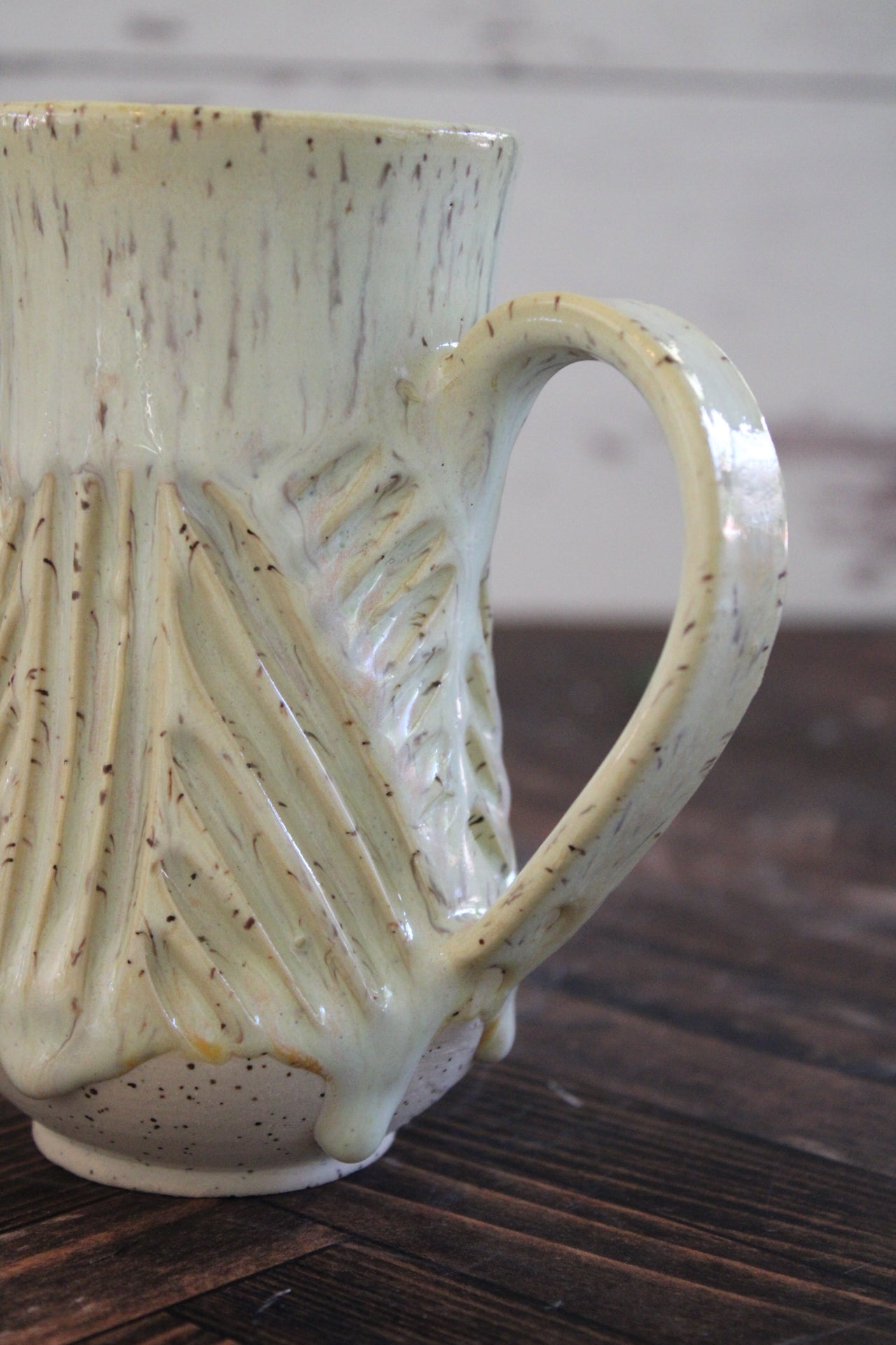 Canary Criss Cross Mug