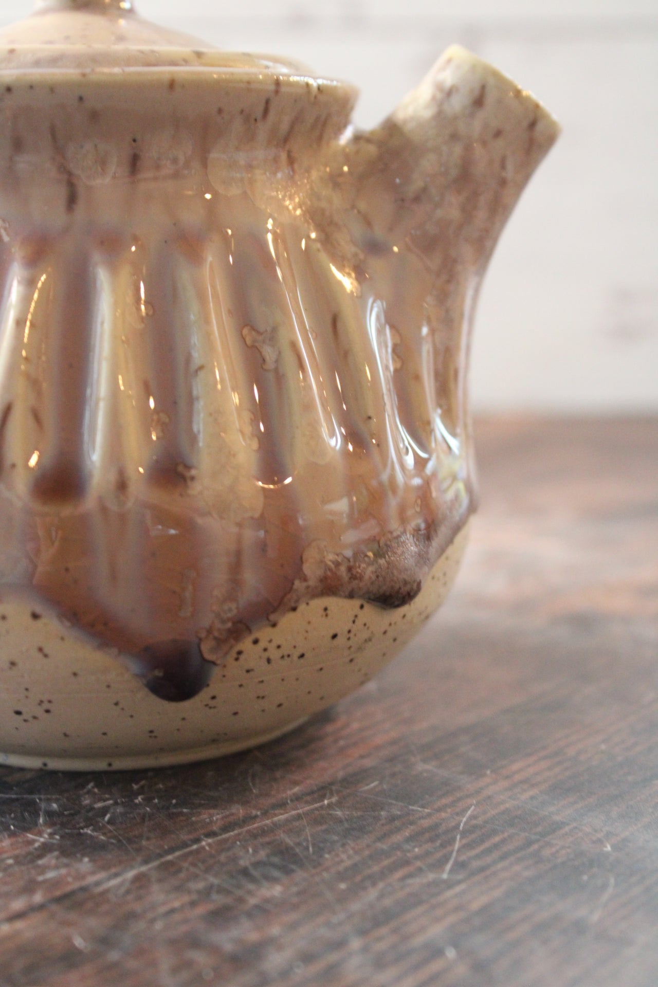 Personal Antique Pearl Tea Pot