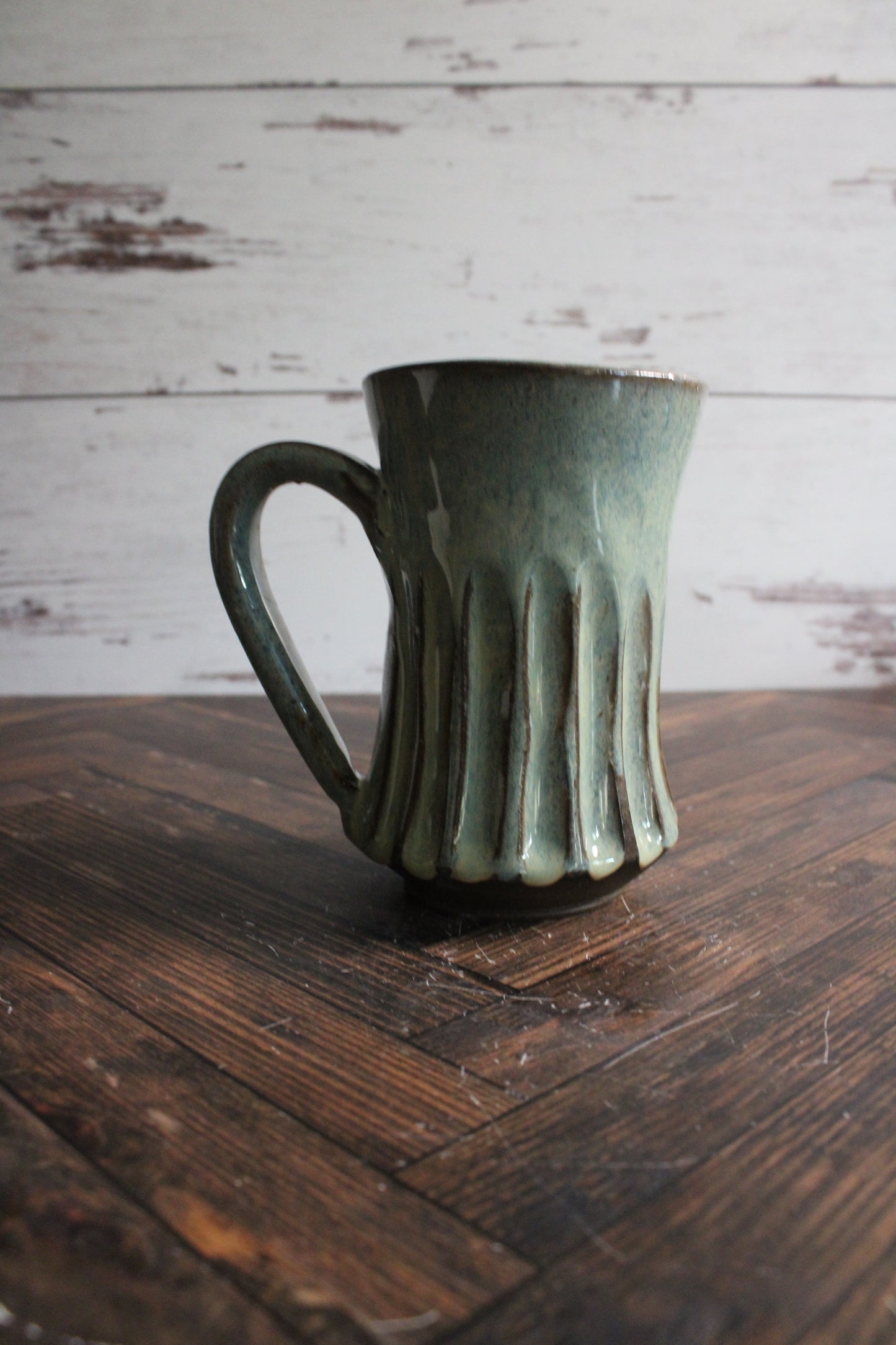 Deep Breath Thick Lines Mug