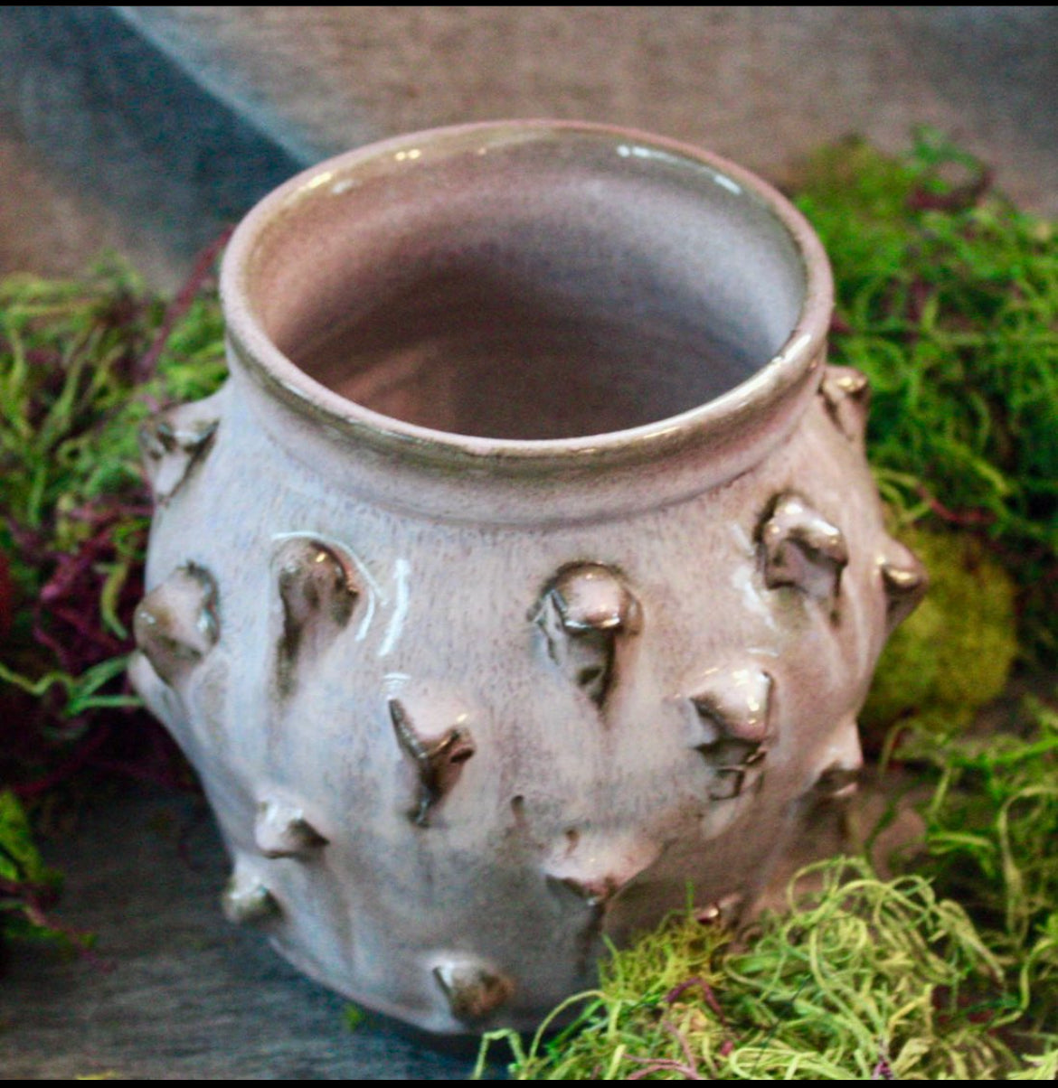 Purple Lagoon Planter/ Vessel