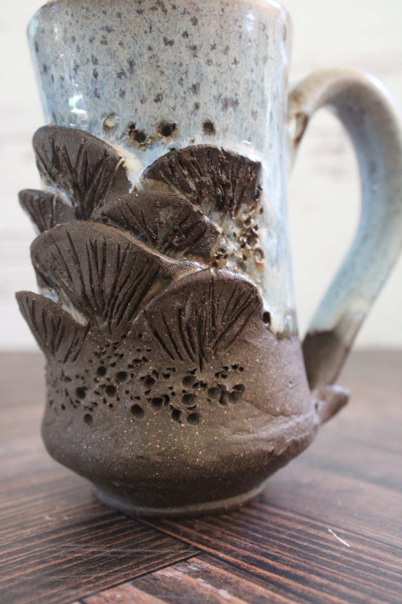 Snow Fungi Sculpture Mug