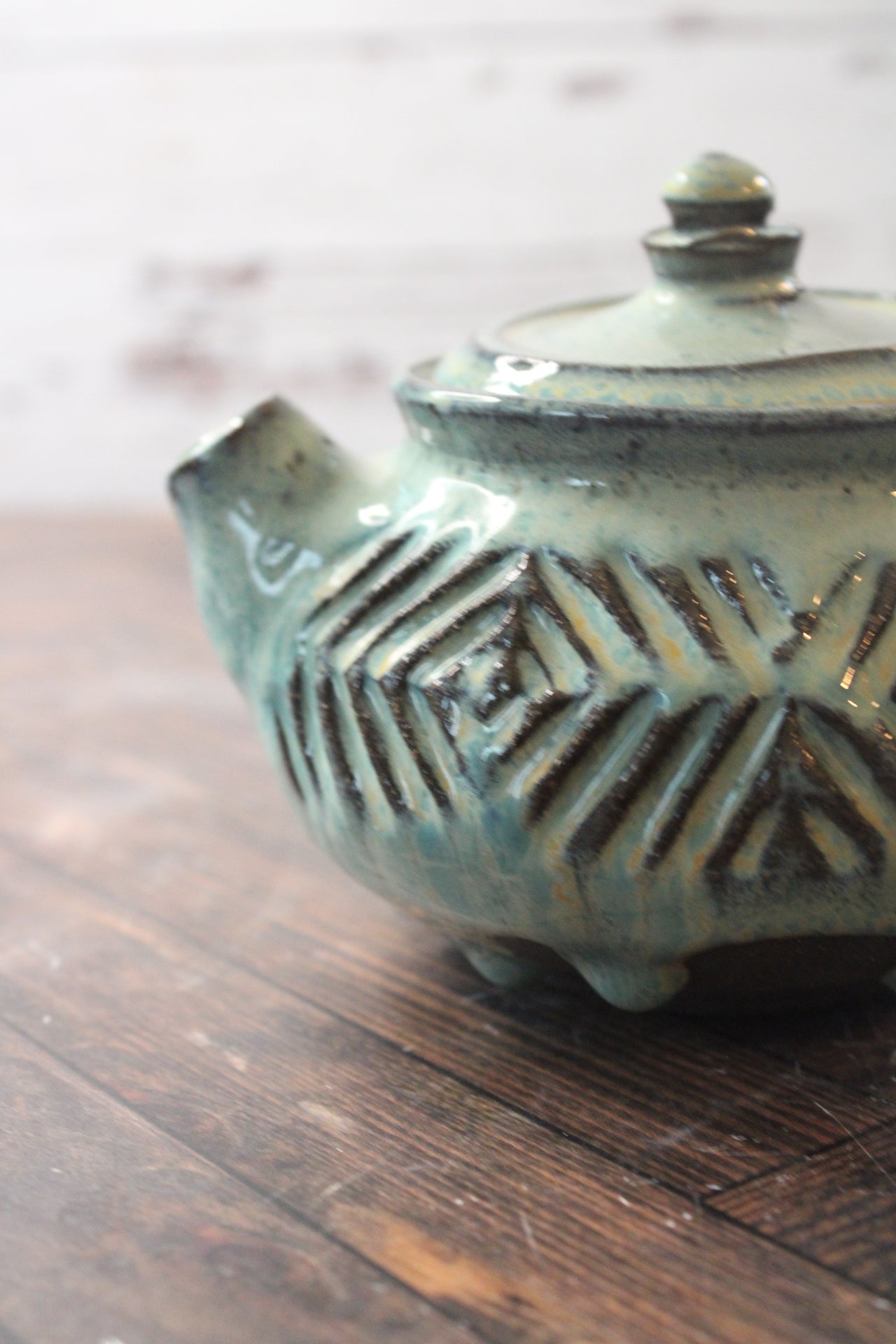 Personal Sea Foam Tea Pot