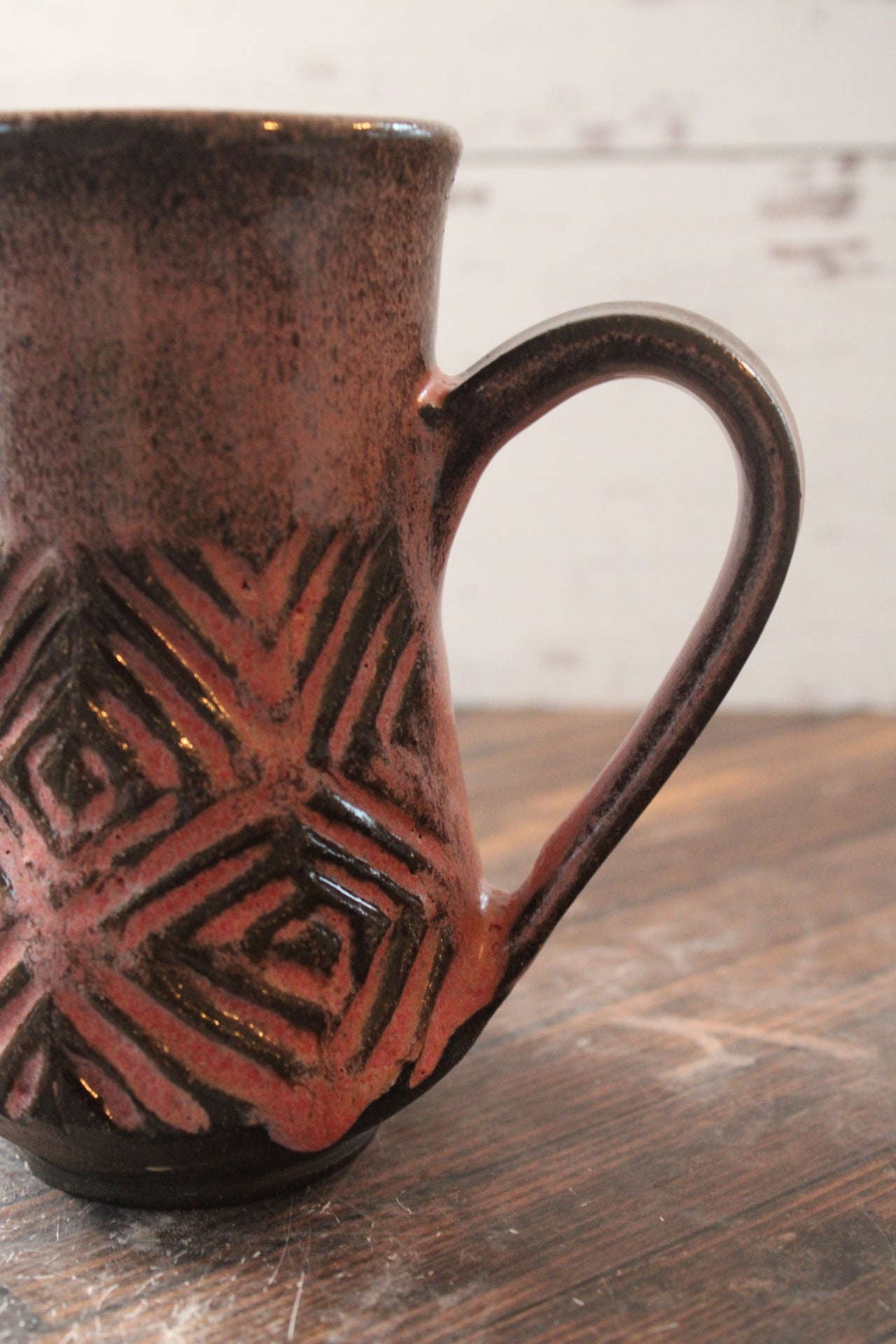 Pink Cross Cross Mug