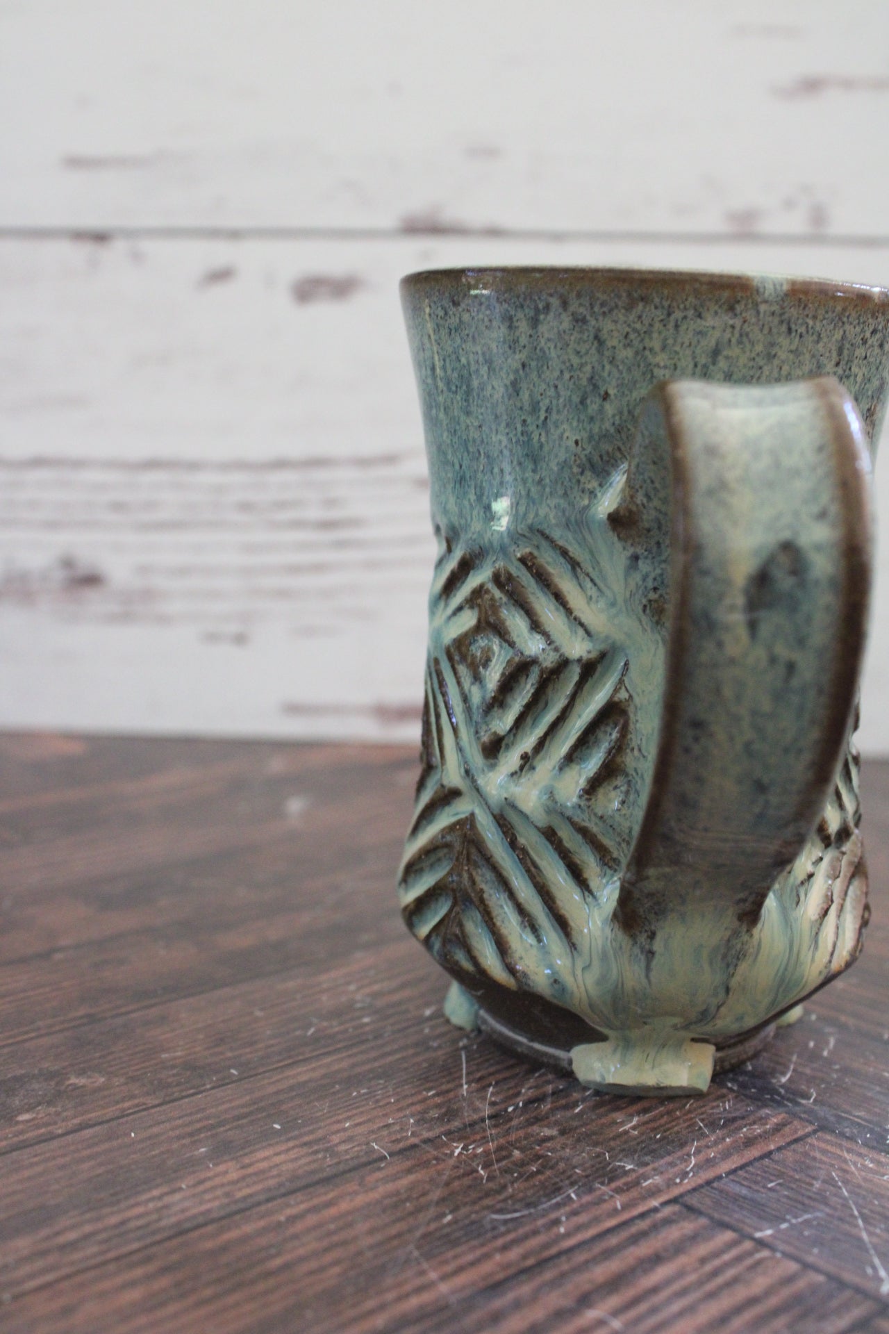 Sand and Sea CrissCross Mug