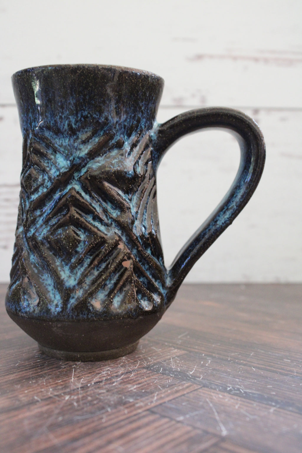 Bioluminecent CrissCross Mug