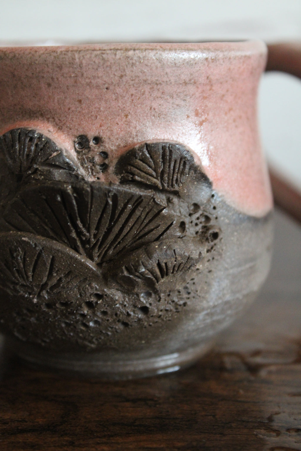 Pink Moss Wide Mouth Lycan Mug