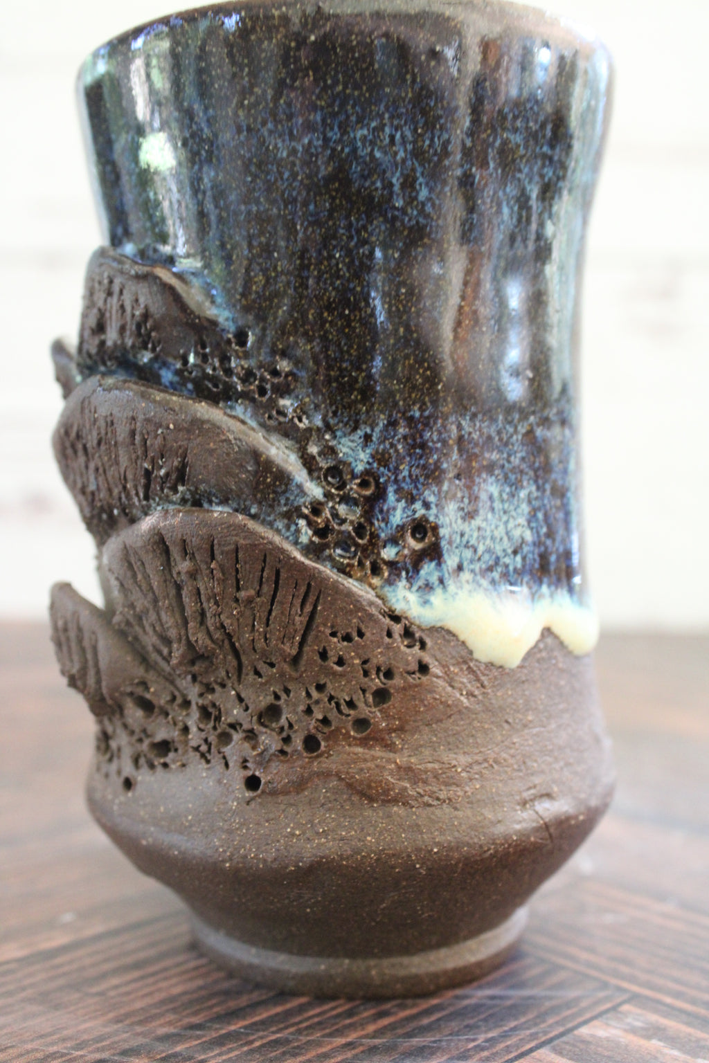 Bioluminecent Fungi Sculpture Mug