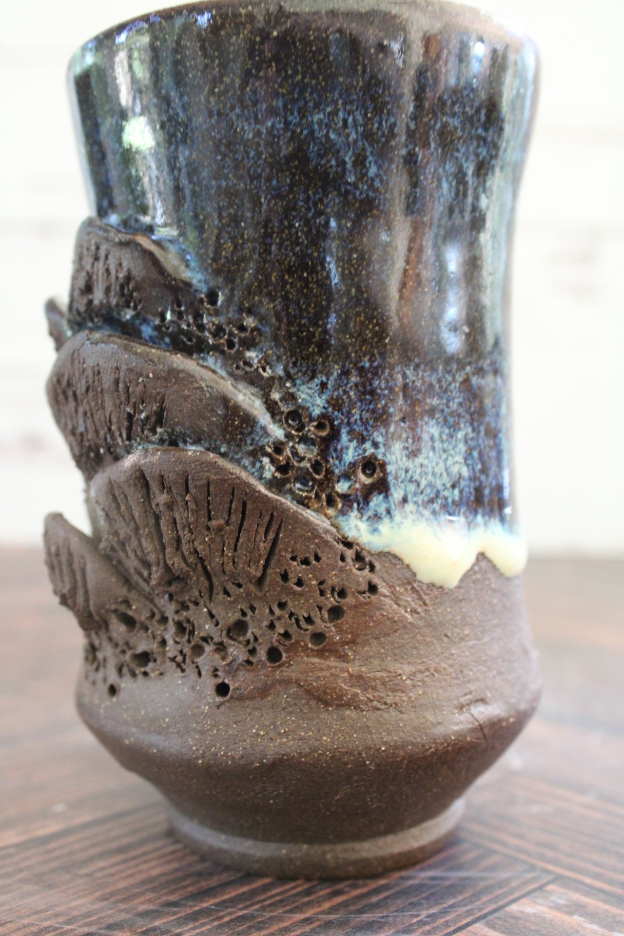 Bioluminecent Fungi Sculpture Mug