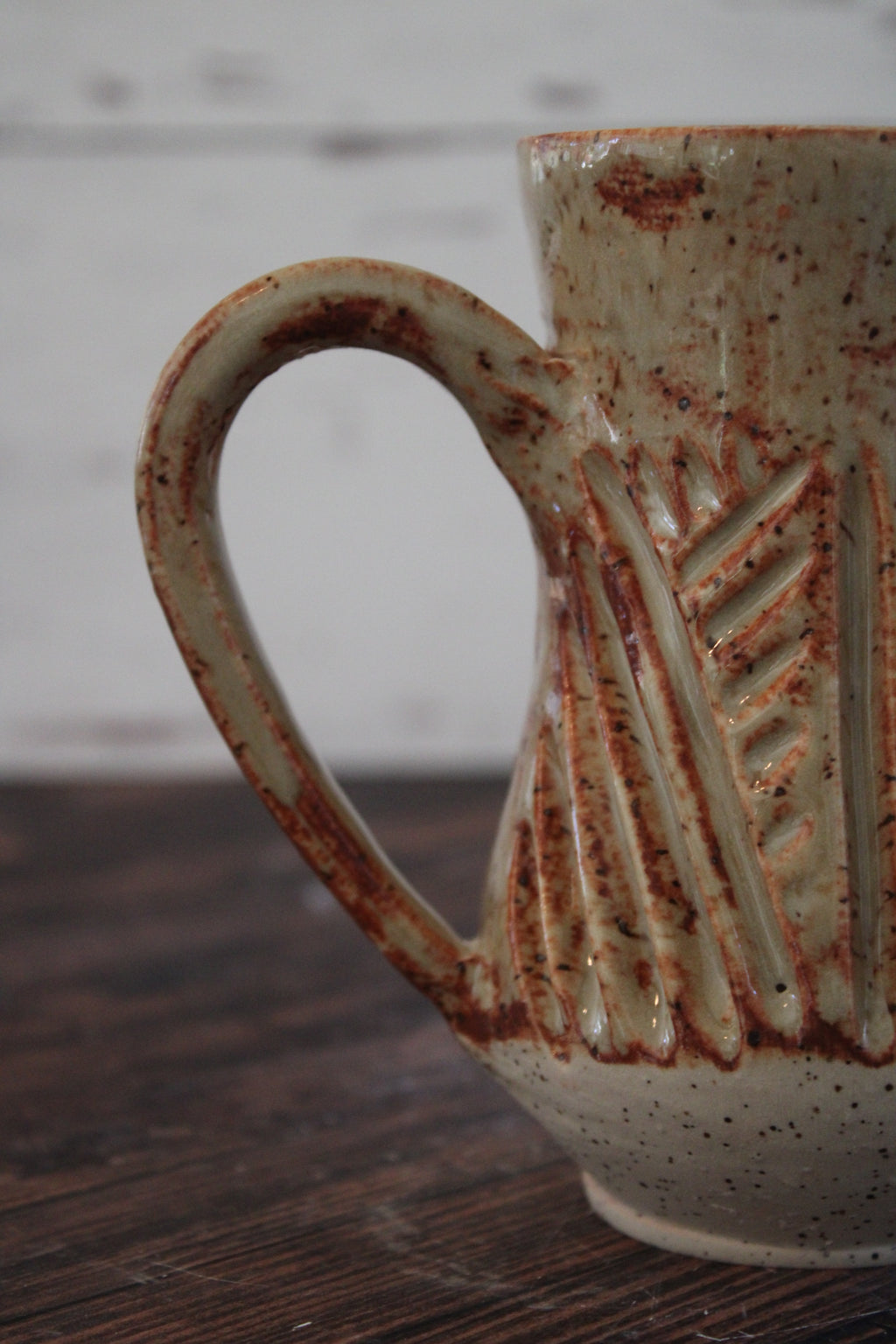 Clay Criss Cross Mug
