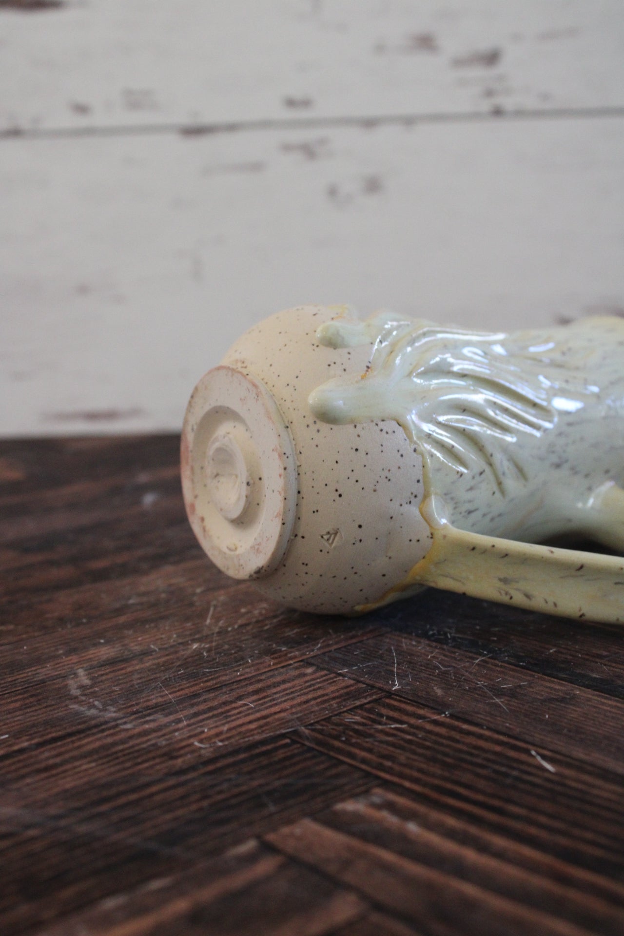 Canary Wave Lines Mug